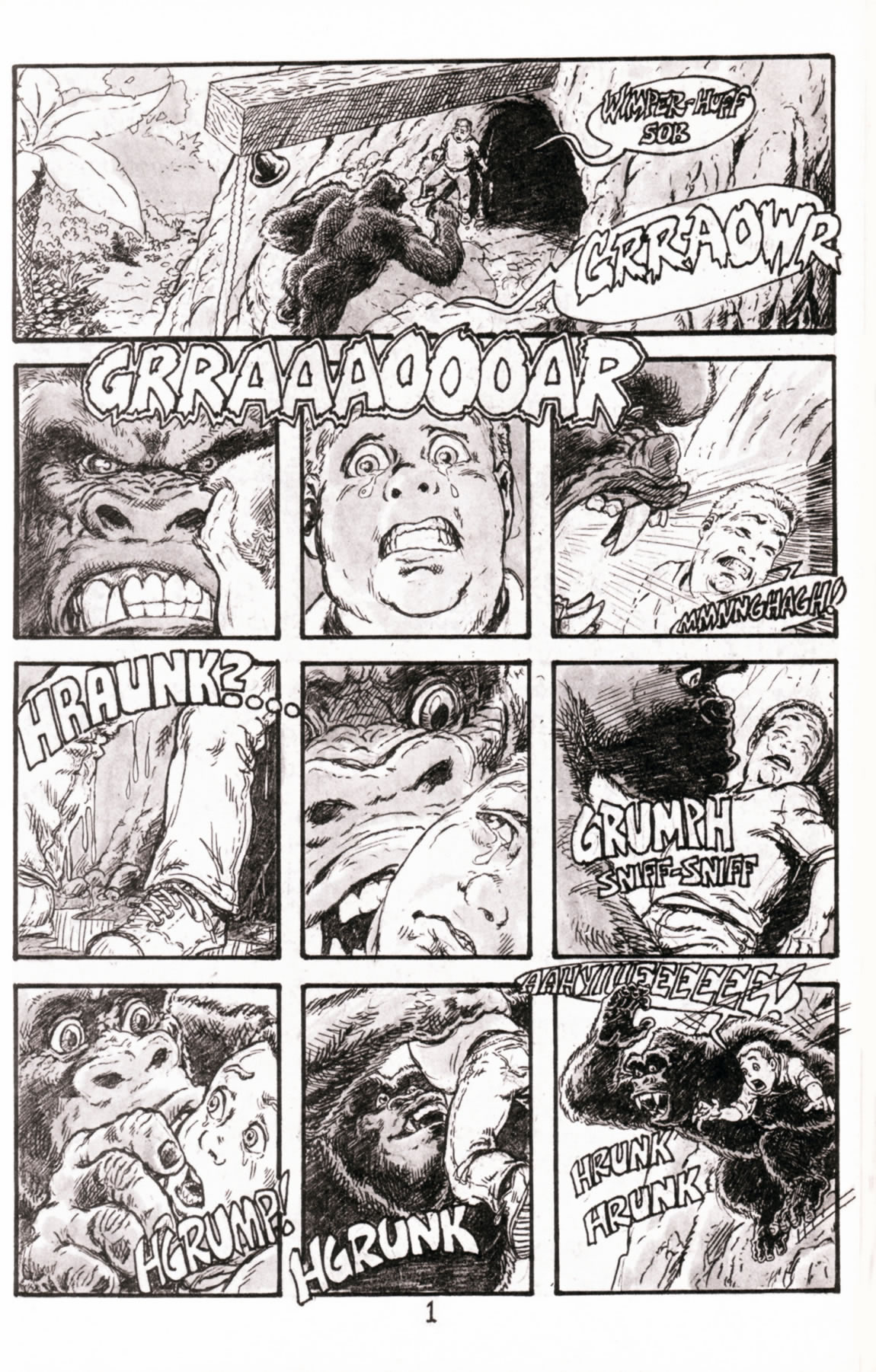 Read online Cavewoman comic -  Issue #4 - 2