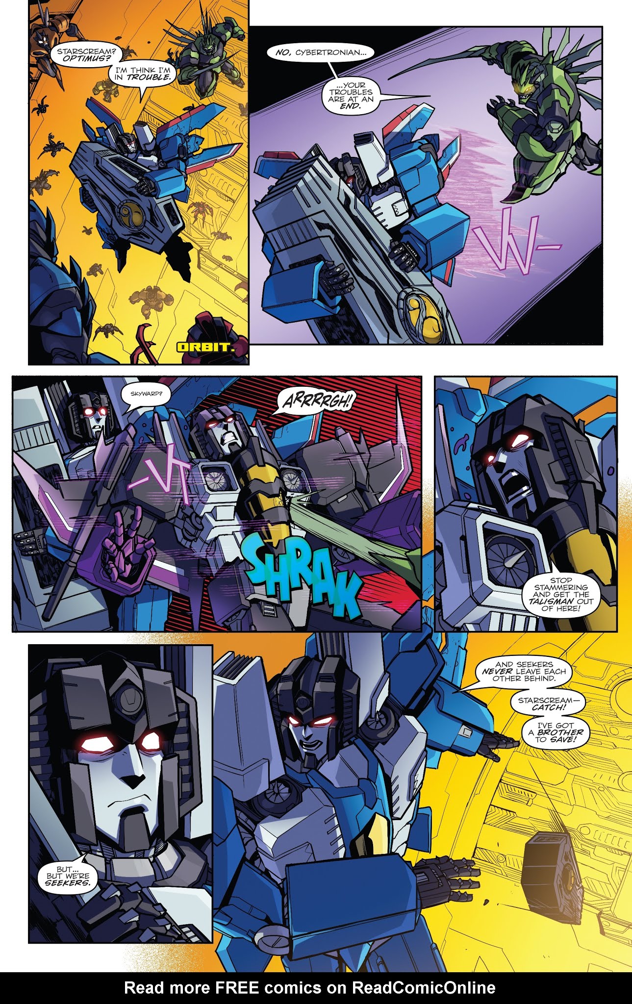 Read online Transformers: Unicron comic -  Issue #6 - 11