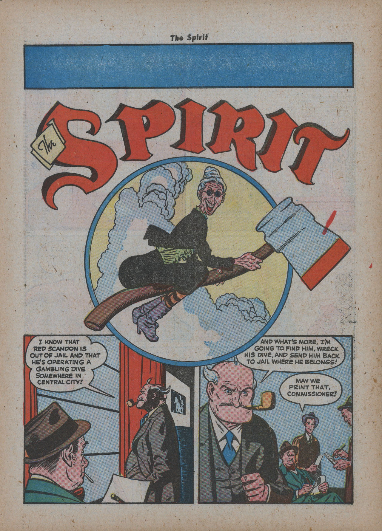 Read online The Spirit (1944) comic -  Issue #13 - 11
