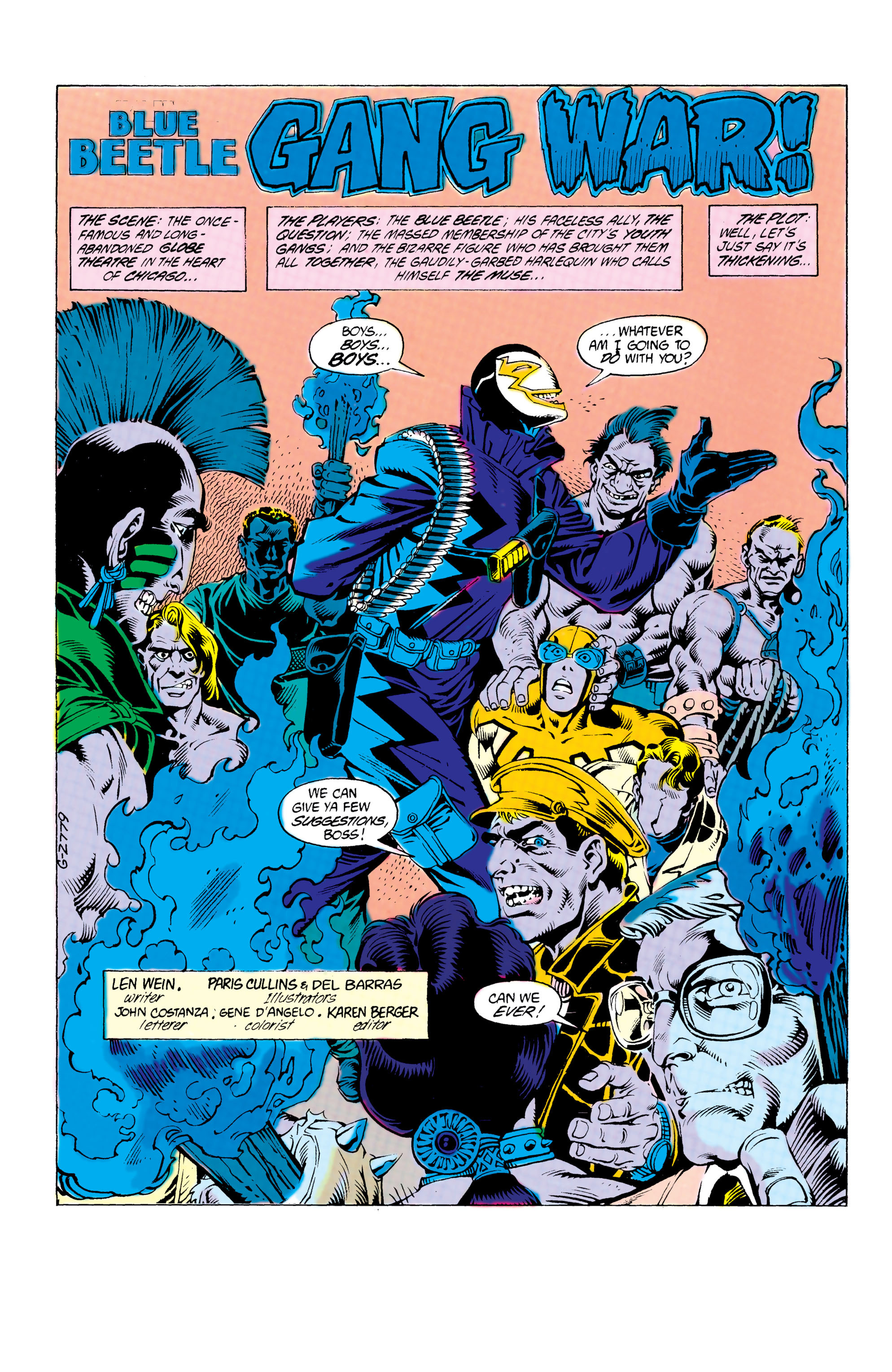 Read online Blue Beetle (1986) comic -  Issue #7 - 2