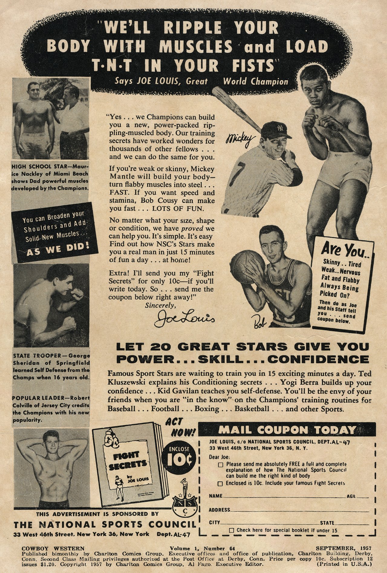 Read online Cowboy Western comic -  Issue #64 - 2