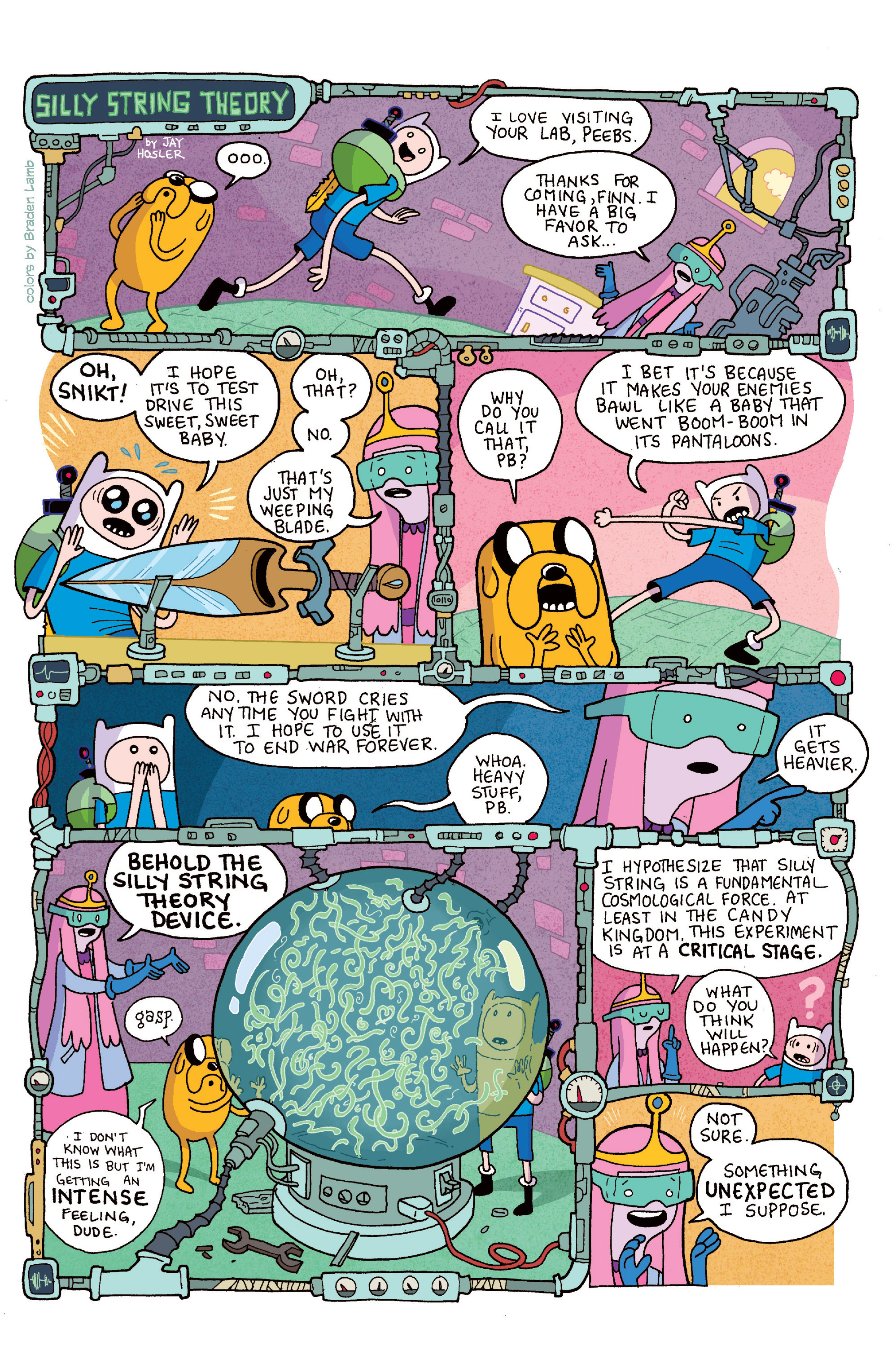 Read online Adventure Time Sugary Shorts comic -  Issue # TPB 2 - 113