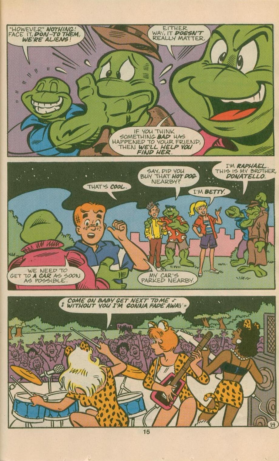 Read online Teenage Mutant Ninja Turtles Meet Archie comic -  Issue # Full - 17