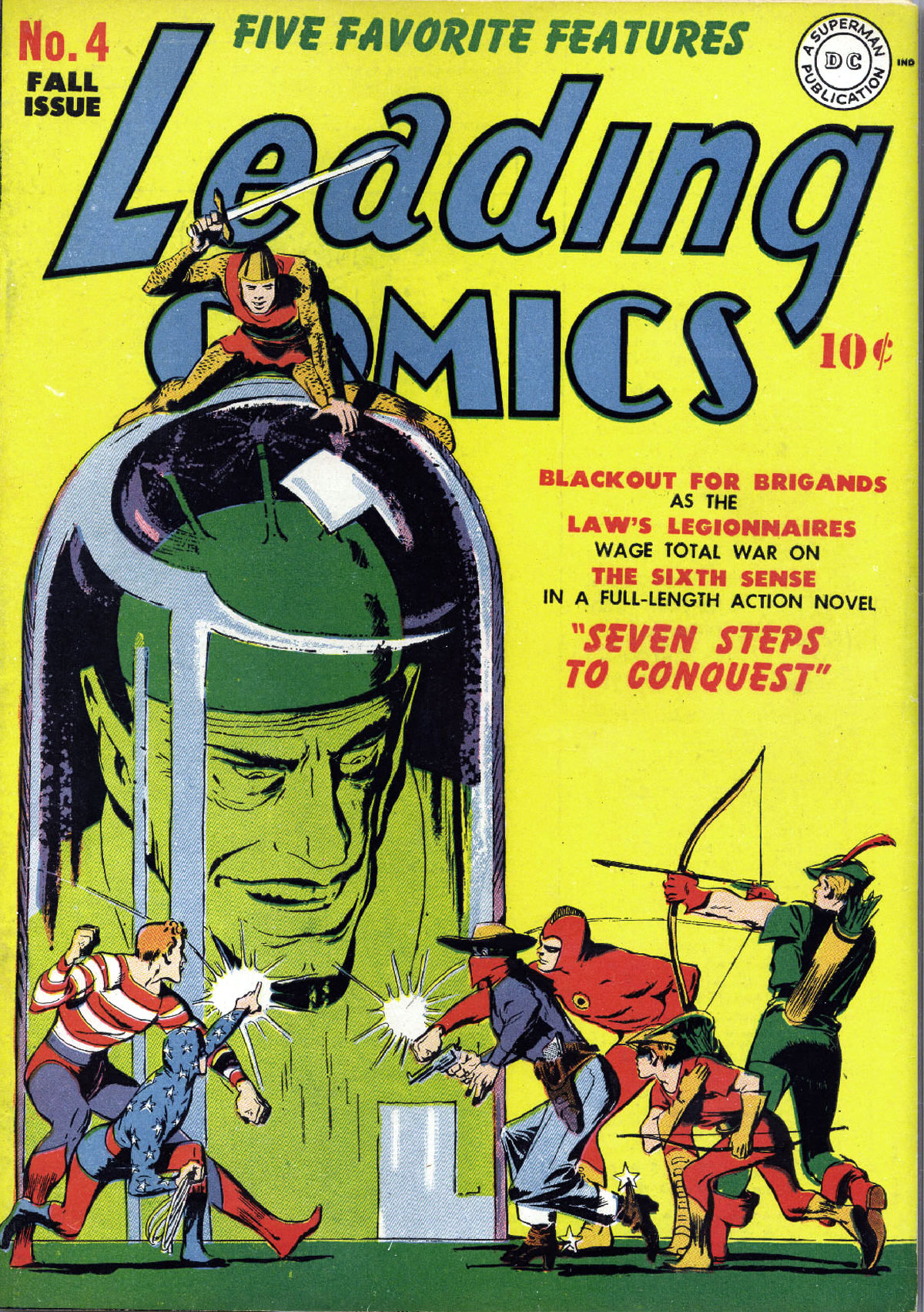 Read online Leading Comics comic -  Issue #4 - 1