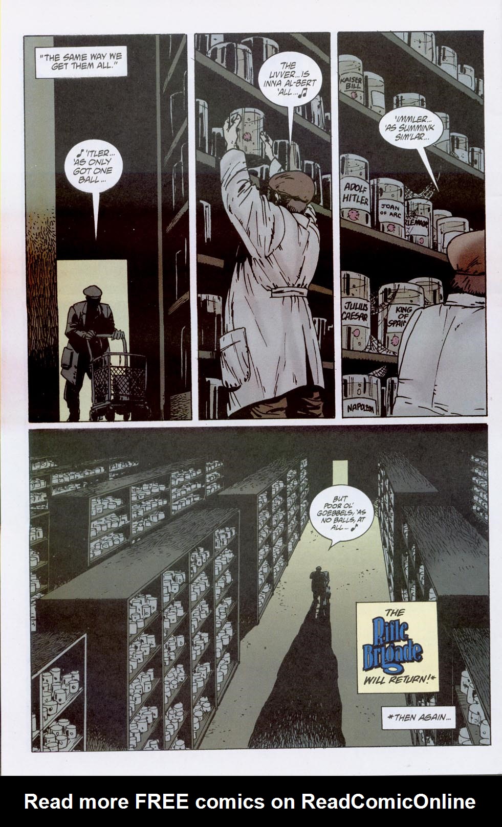 Read online Adventures in the Rifle Brigade: Operation Bollock comic -  Issue #3 - 23