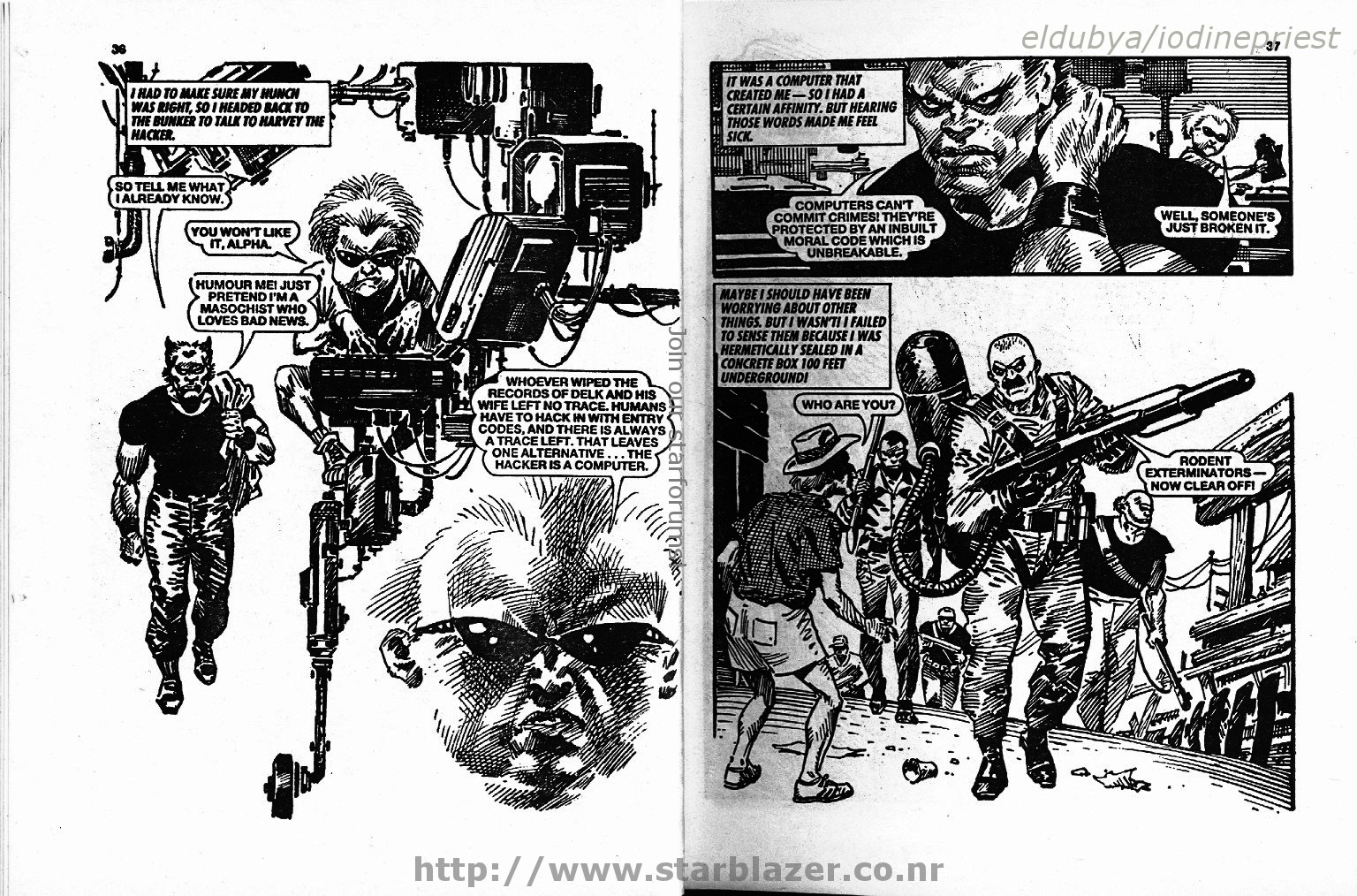 Read online Starblazer comic -  Issue #277 - 20