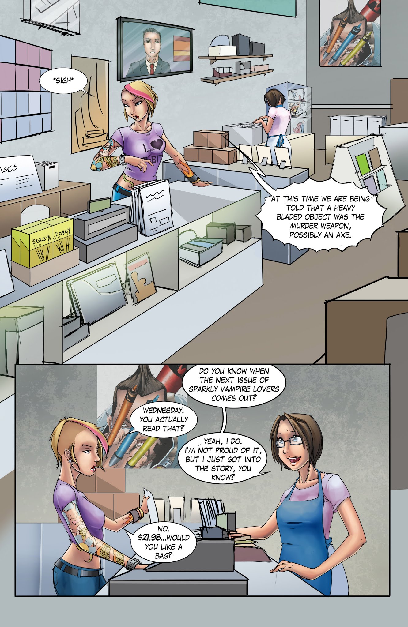 Read online Urban Legends comic -  Issue # Full - 4