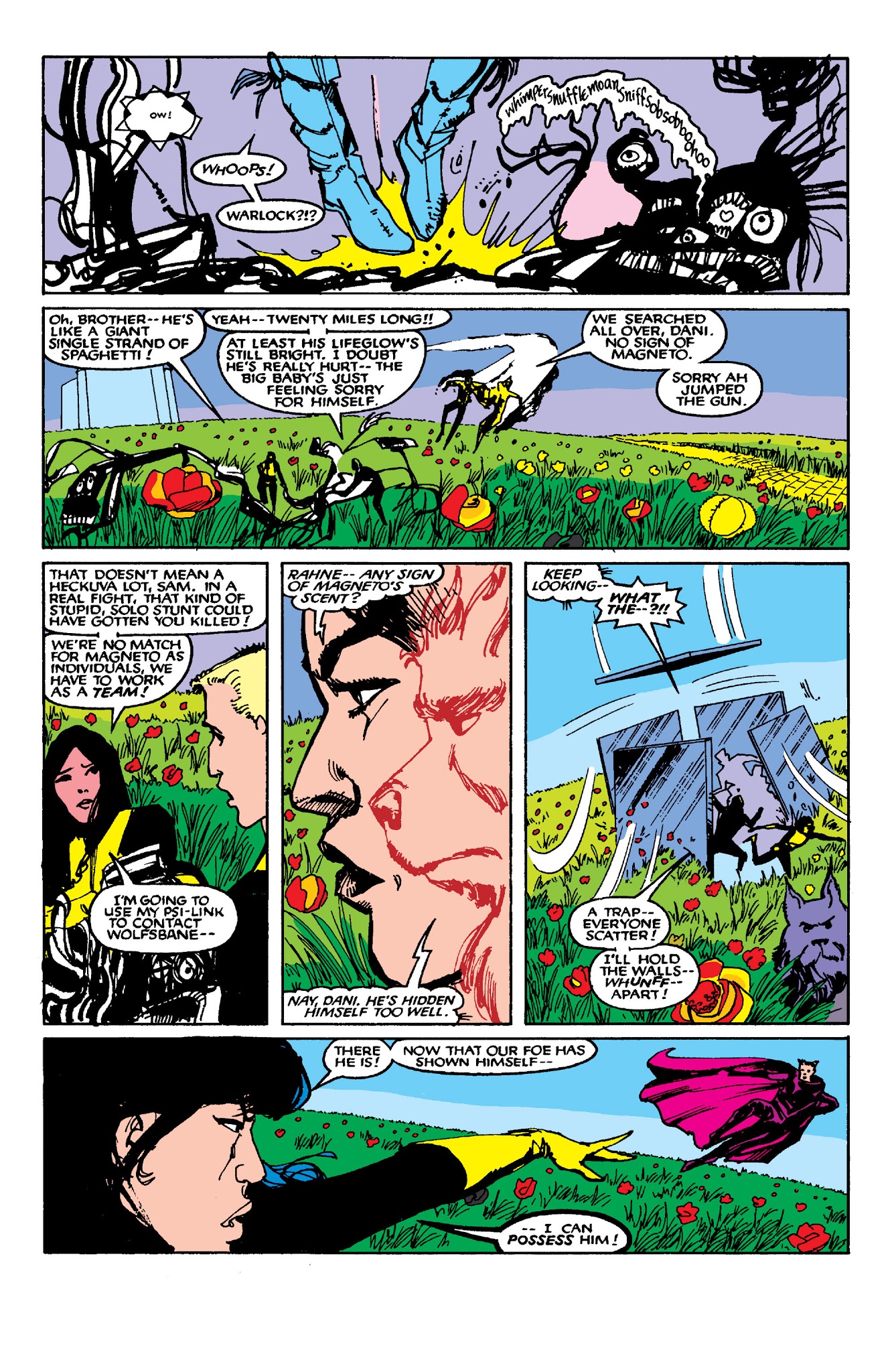 Read online New Mutants Classic comic -  Issue # TPB 5 - 129