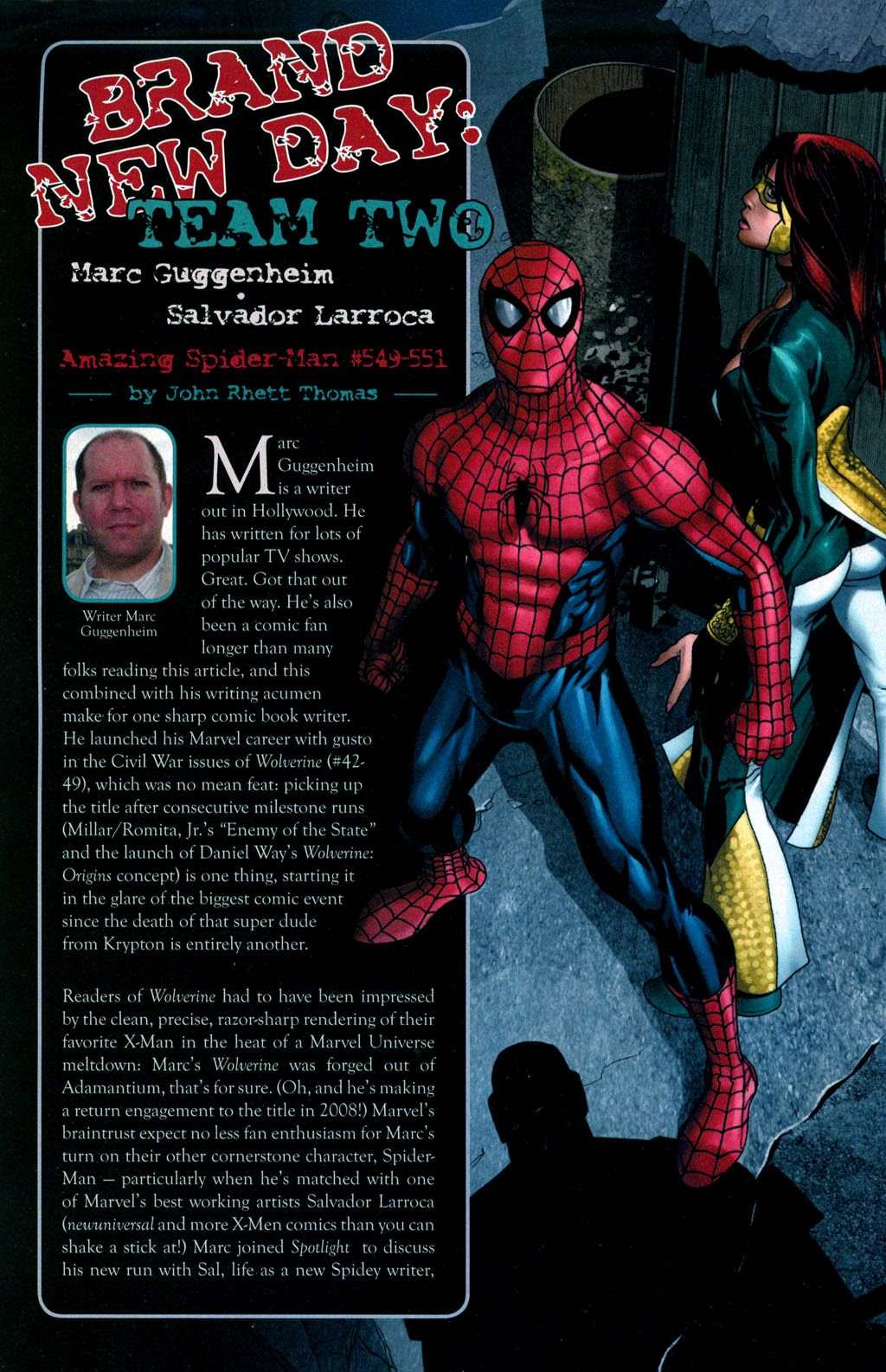 Read online Marvel Spotlight: Spider-Man - One More Day/Brand New Day comic -  Issue # Full - 18