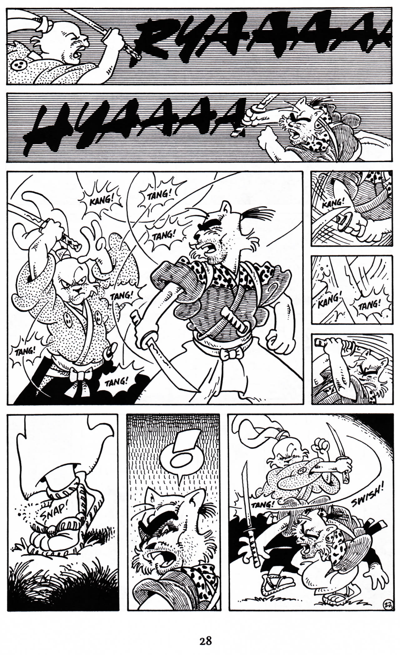 Read online Usagi Yojimbo (1996) comic -  Issue #7 - 22