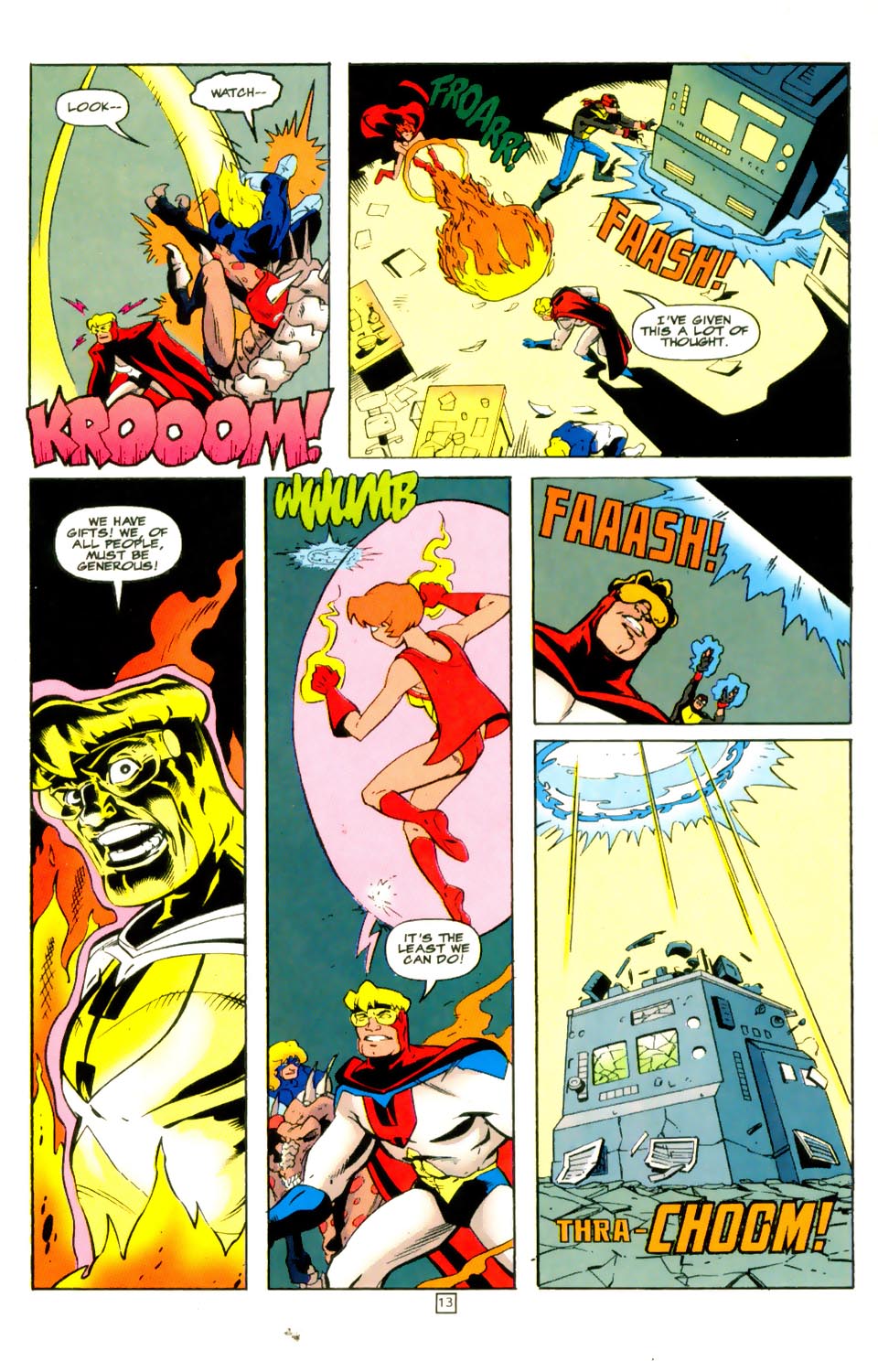 Read online Young Heroes in Love comic -  Issue #12 - 14