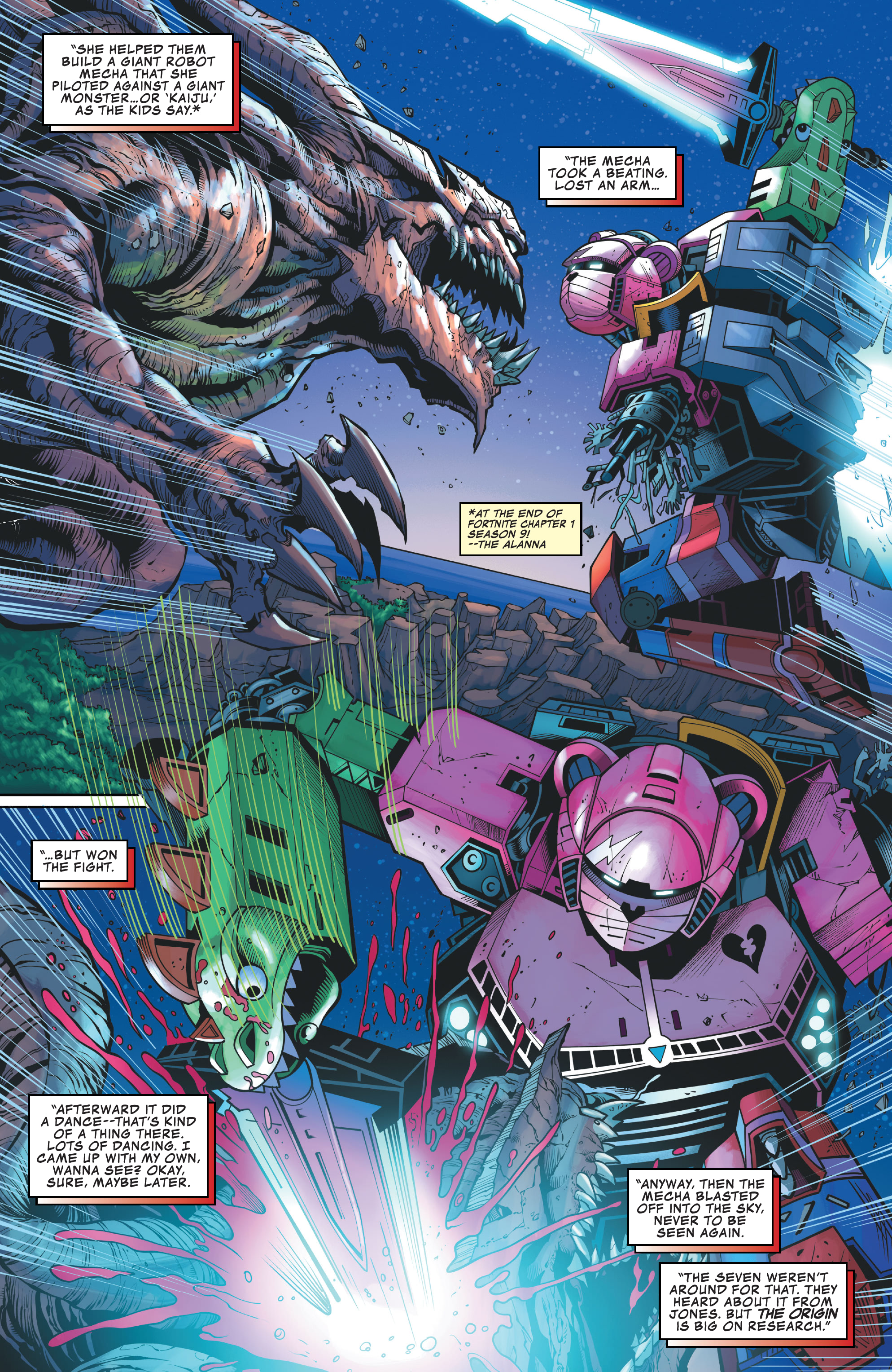 Read online Fortnite X Marvel: Zero War comic -  Issue #1 - 7