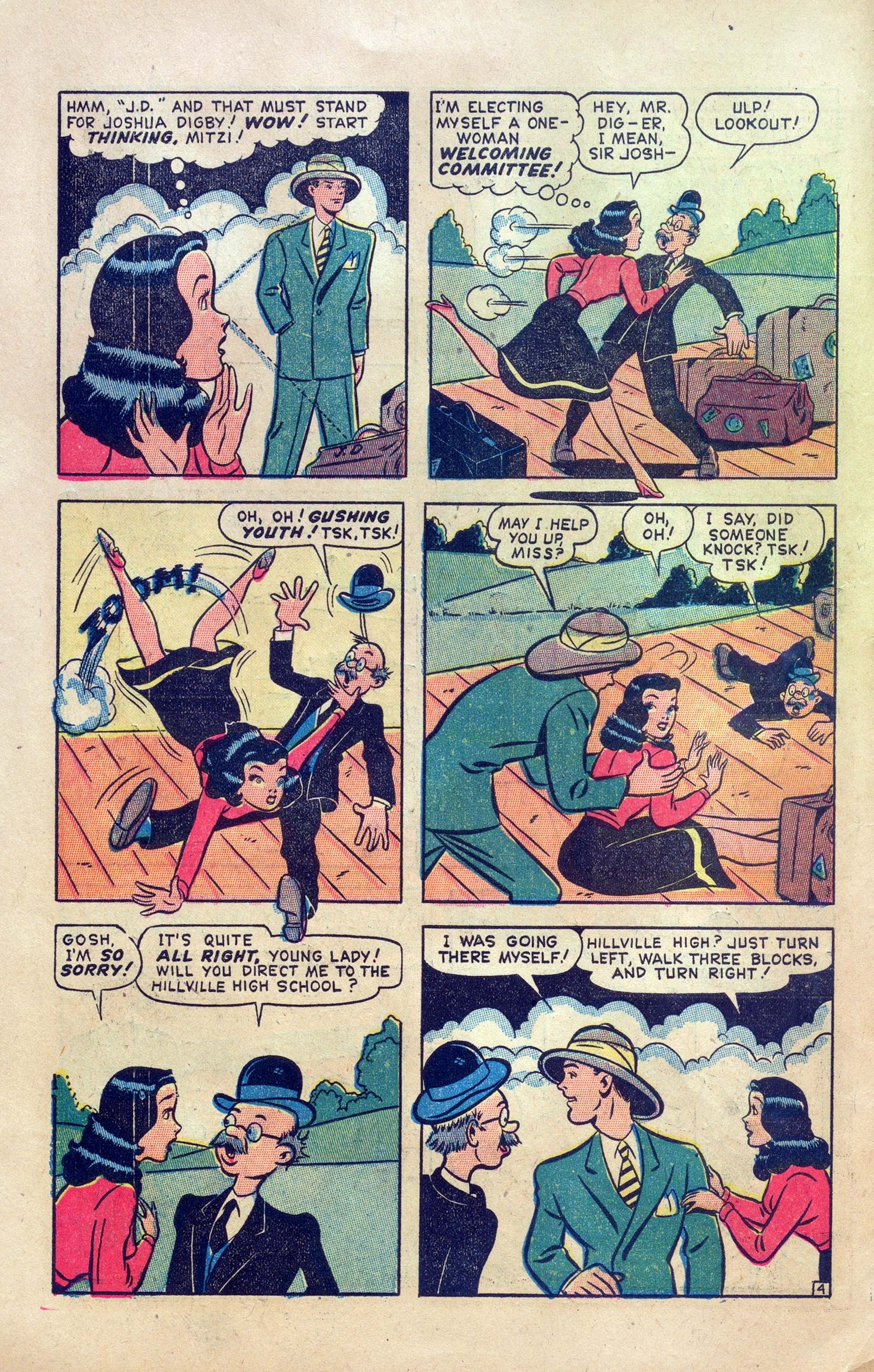 Read online Mitzi Comics comic -  Issue #1 - 6