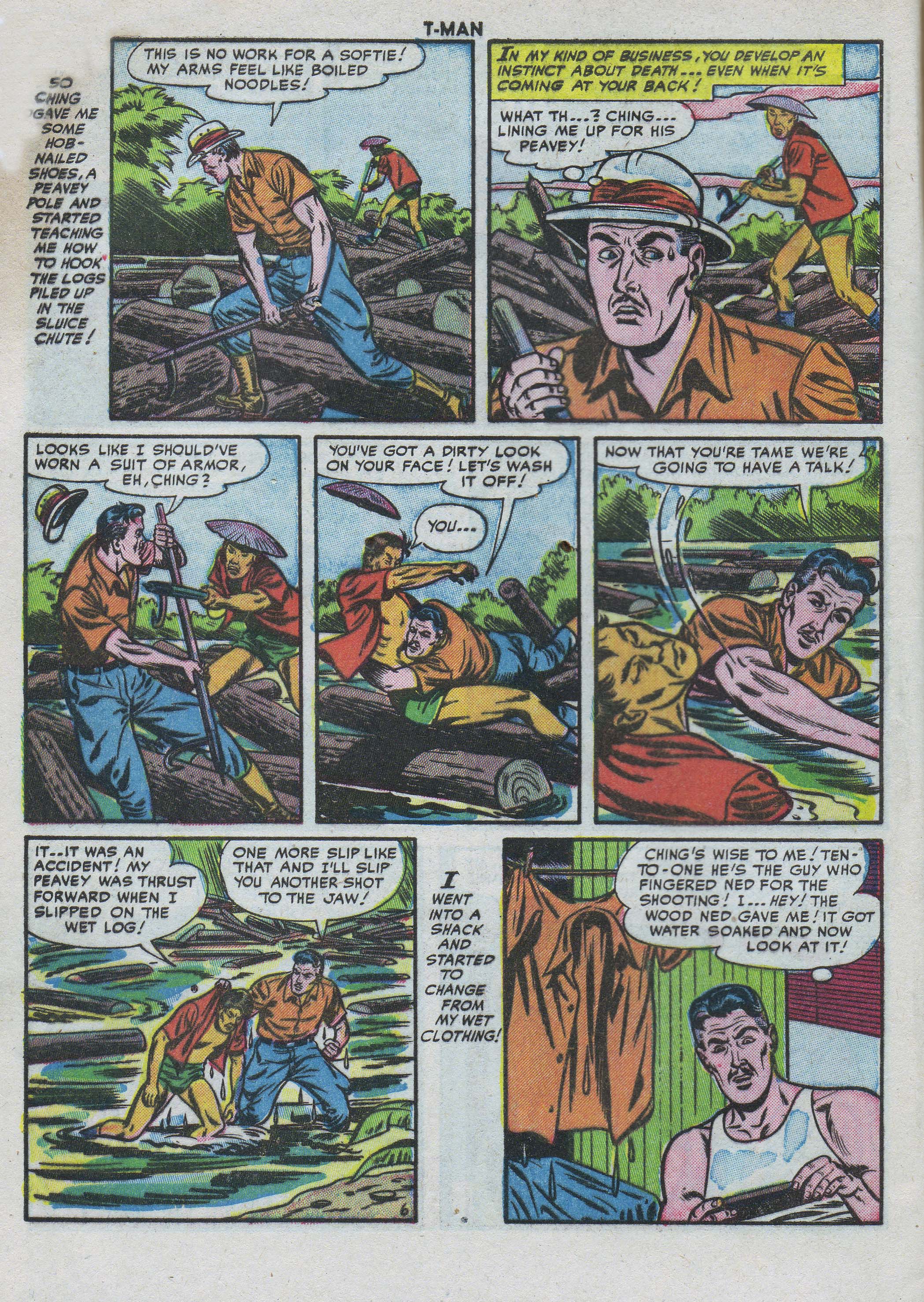Read online T-Man: World Wide Trouble Shooter comic -  Issue #8 - 8