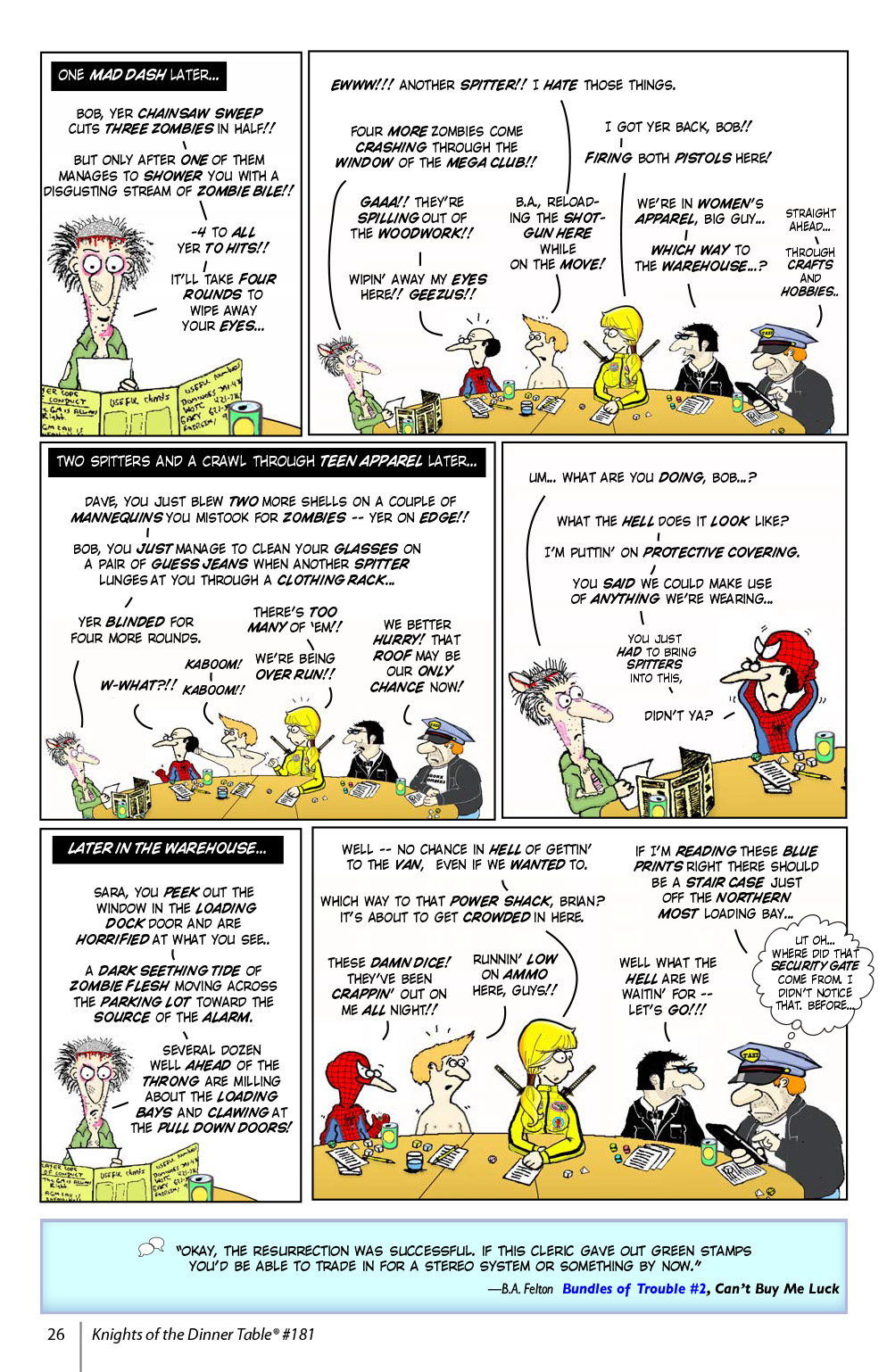 Read online Knights of the Dinner Table comic -  Issue #181 - 28