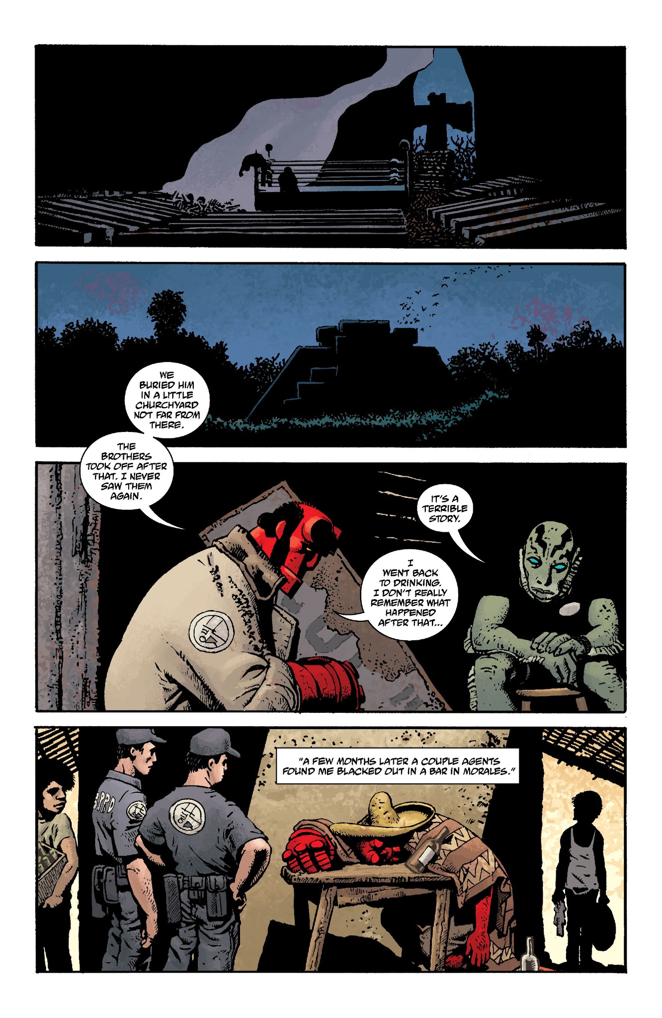 Read online Hellboy In Mexico comic -  Issue # TPB - 33