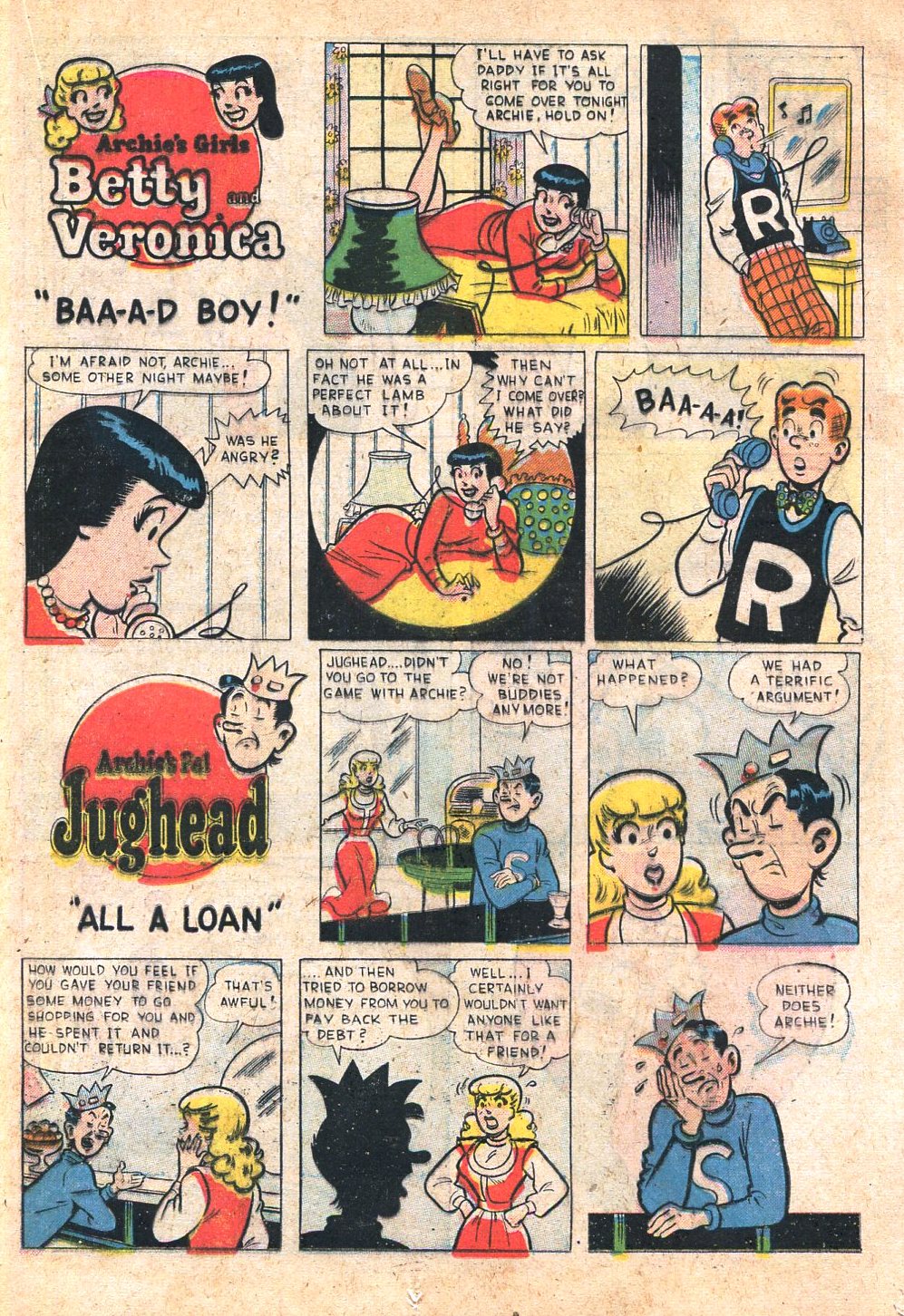 Read online Archie's Joke Book Magazine comic -  Issue #1 - 17