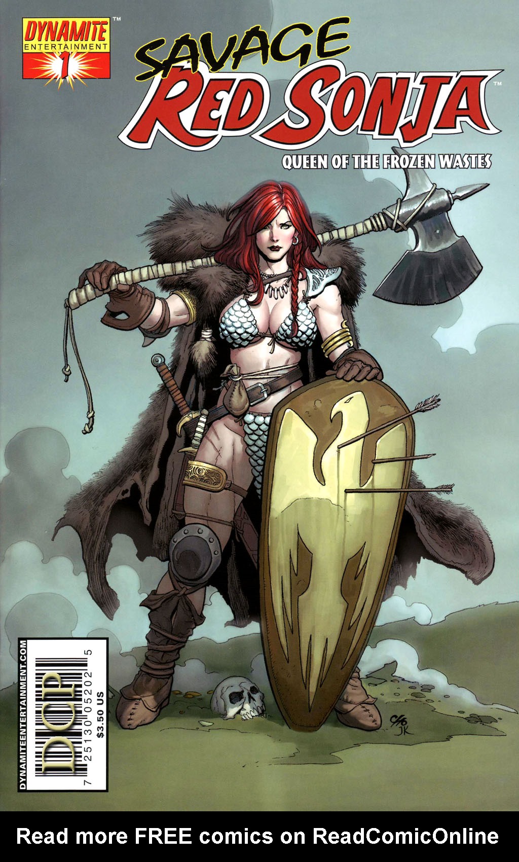 Read online Savage Red Sonja: Queen of the Frozen Wastes comic -  Issue #1 - 1