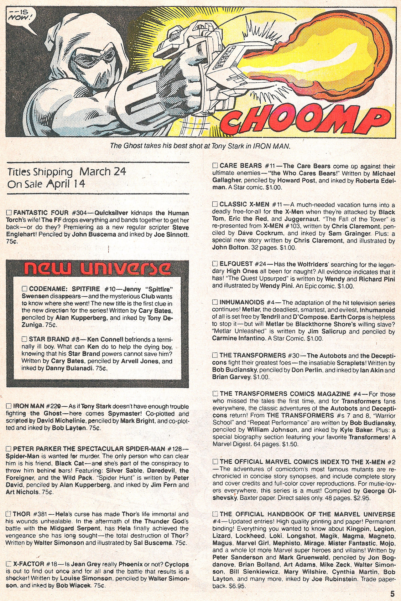 Read online Marvel Age comic -  Issue #51 - 7