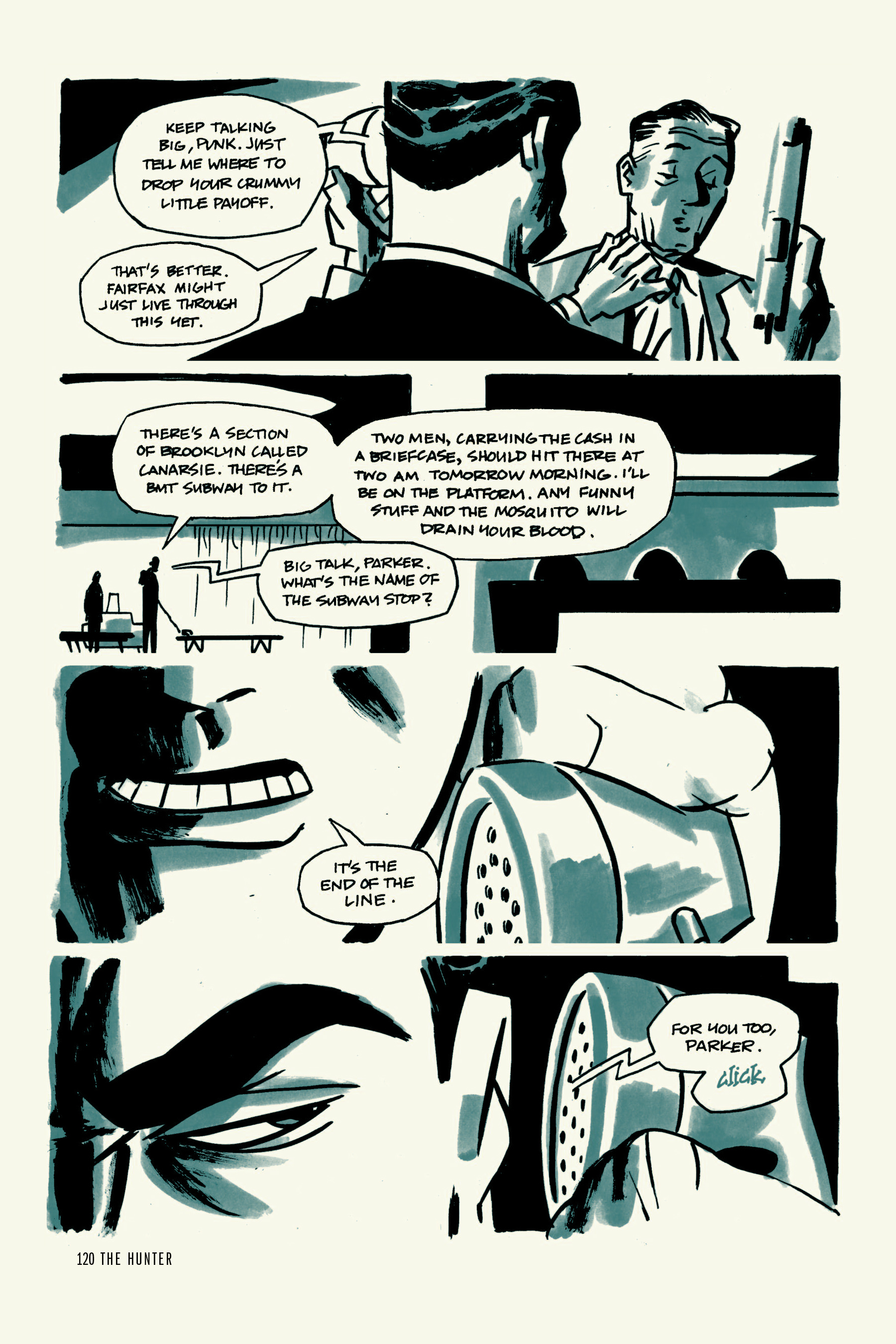 Read online Richard Stark's Parker comic -  Issue #1 - 118