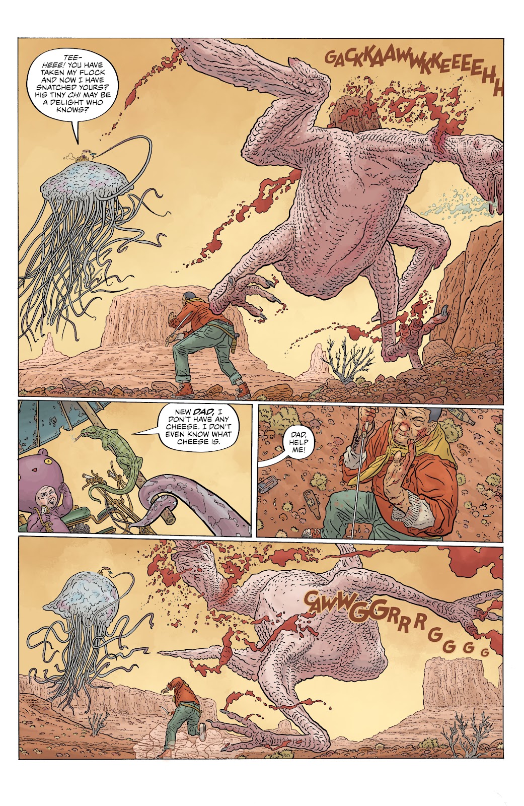 Shaolin Cowboy: Cruel to Be Kin issue 3 - Page 3