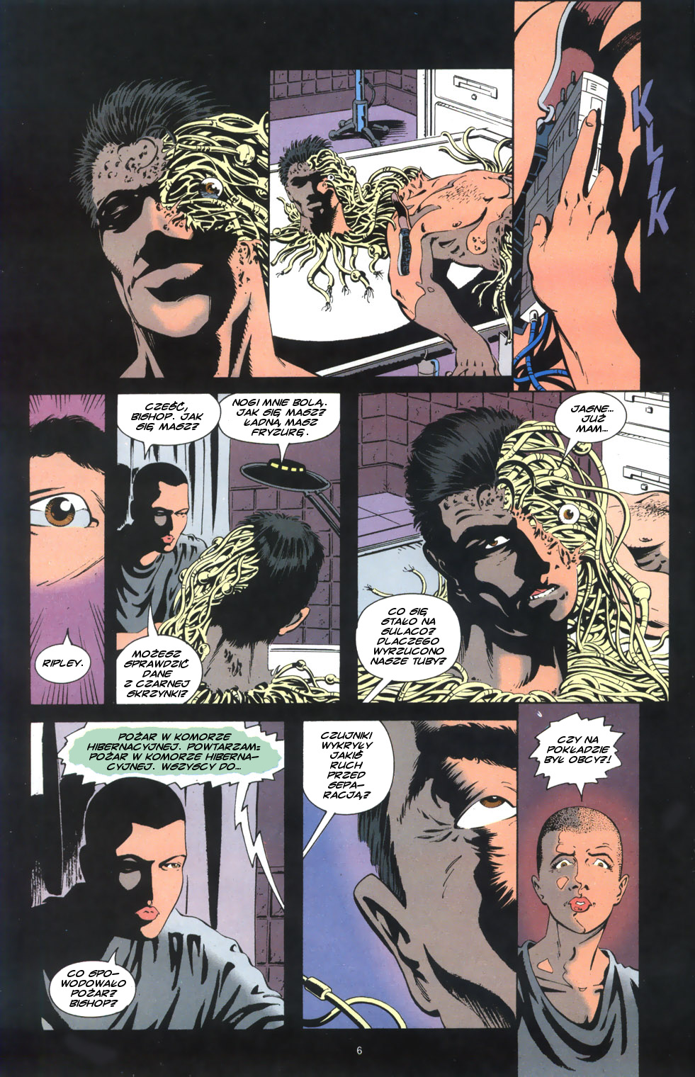 Read online Alien 3 comic -  Issue #2 - 7