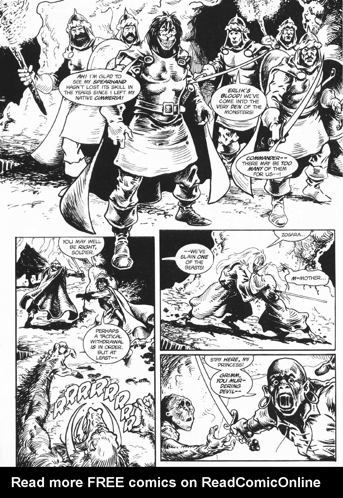 Read online The Savage Sword Of Conan comic -  Issue #235 - 54