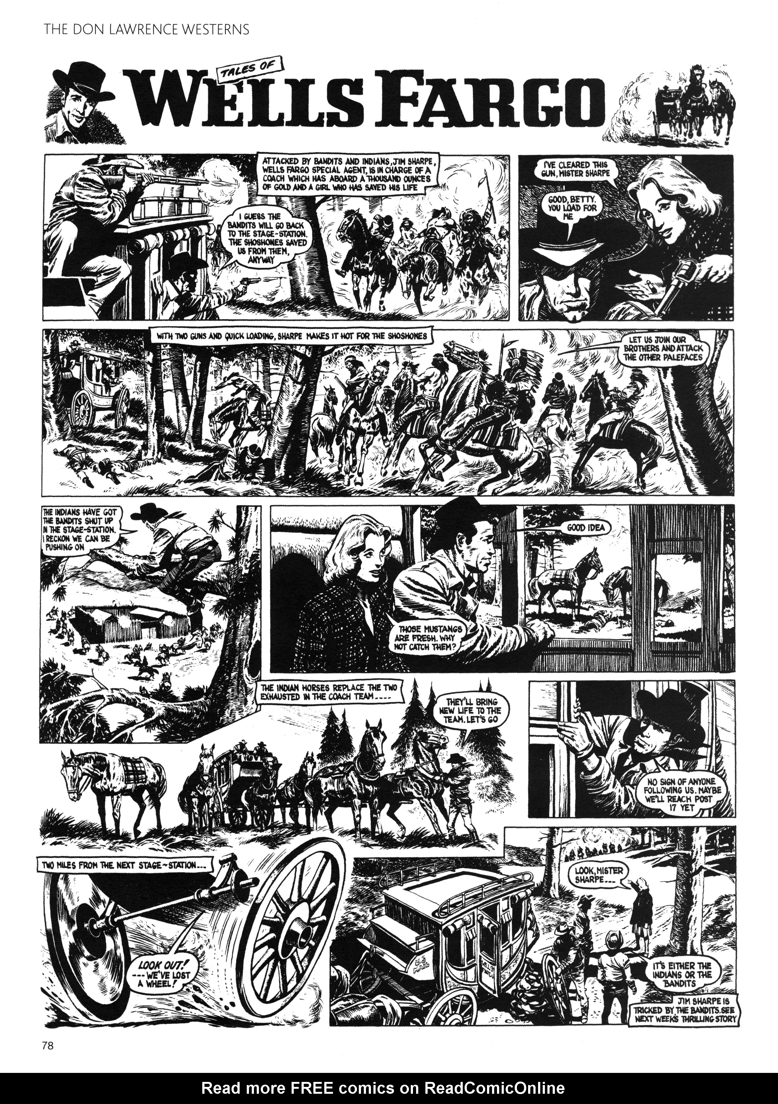 Read online Don Lawrence Westerns comic -  Issue # TPB (Part 1) - 82