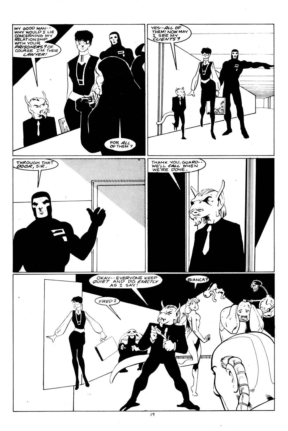 Read online Aristocratic Xtraterrestrial Time-Traveling Thieves comic -  Issue #12 - 21
