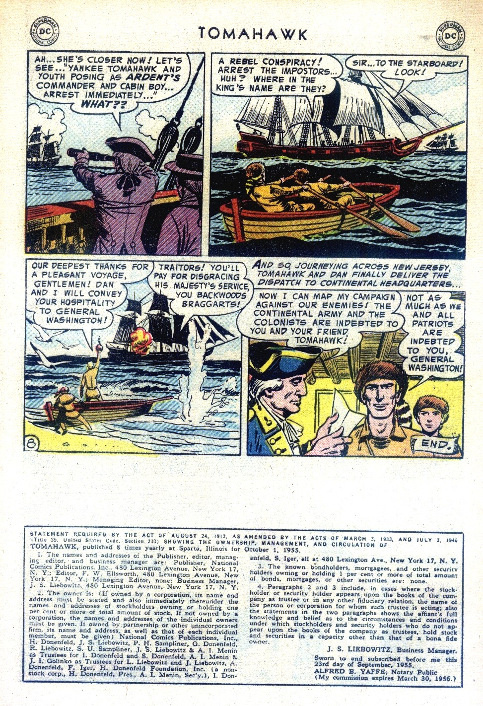 Read online Tomahawk comic -  Issue #38 - 32