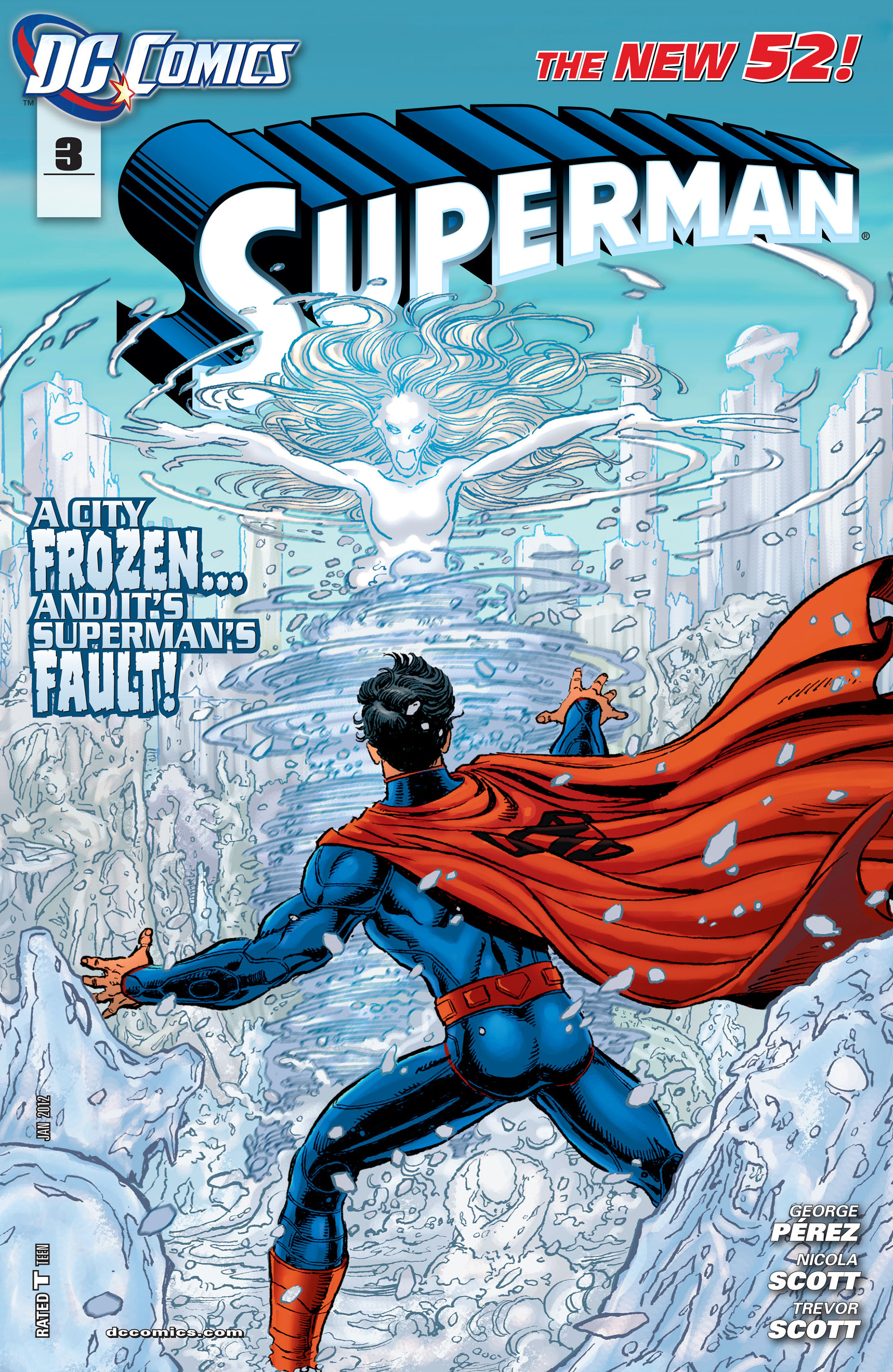 Read online Superman (2011) comic -  Issue #3 - 1