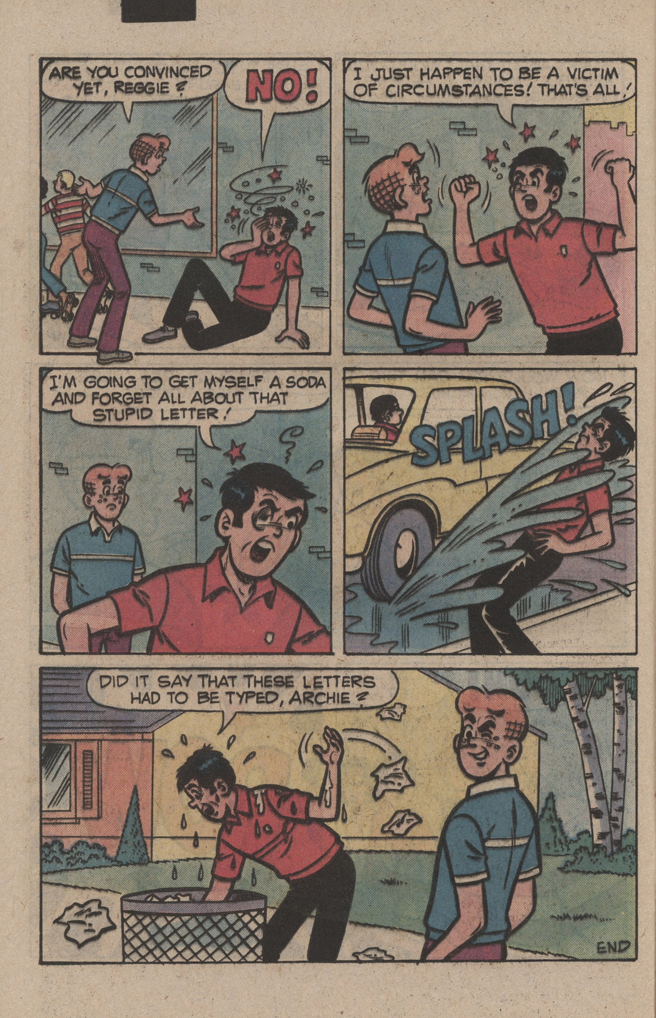 Read online Reggie and Me (1966) comic -  Issue #126 - 8