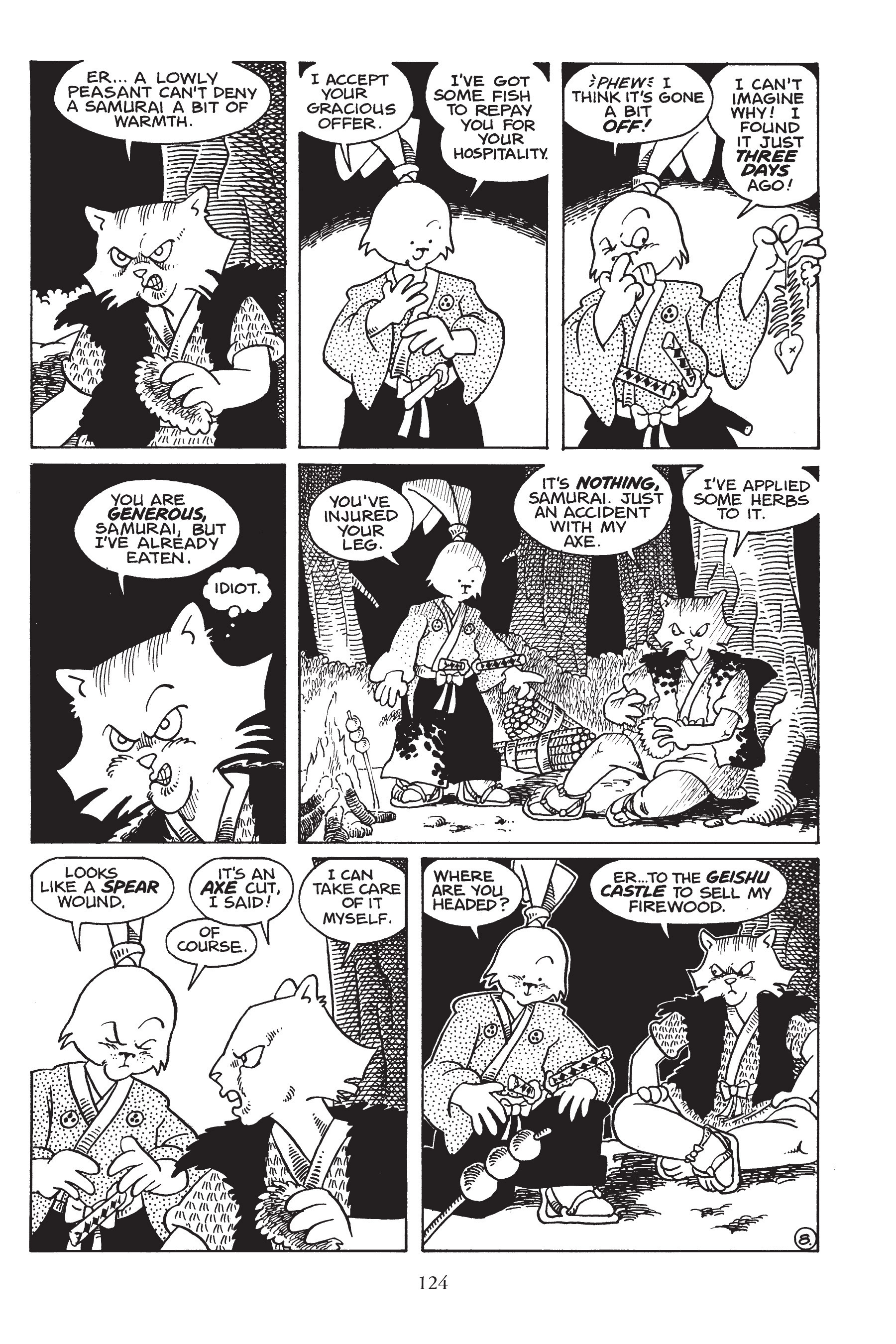 Read online Usagi Yojimbo (1987) comic -  Issue # _TPB 3 - 119