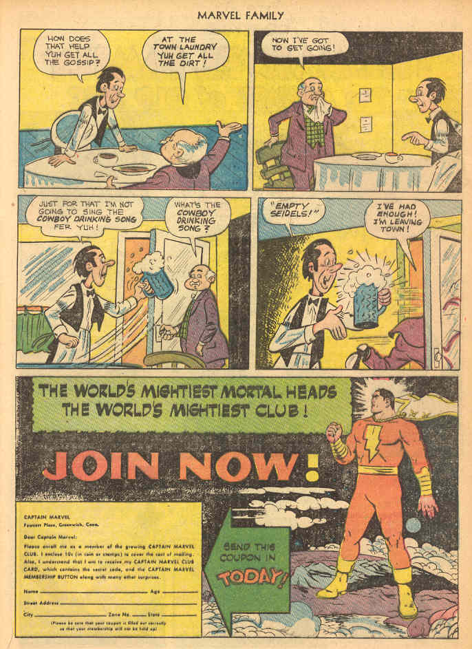 Read online The Marvel Family comic -  Issue #69 - 29