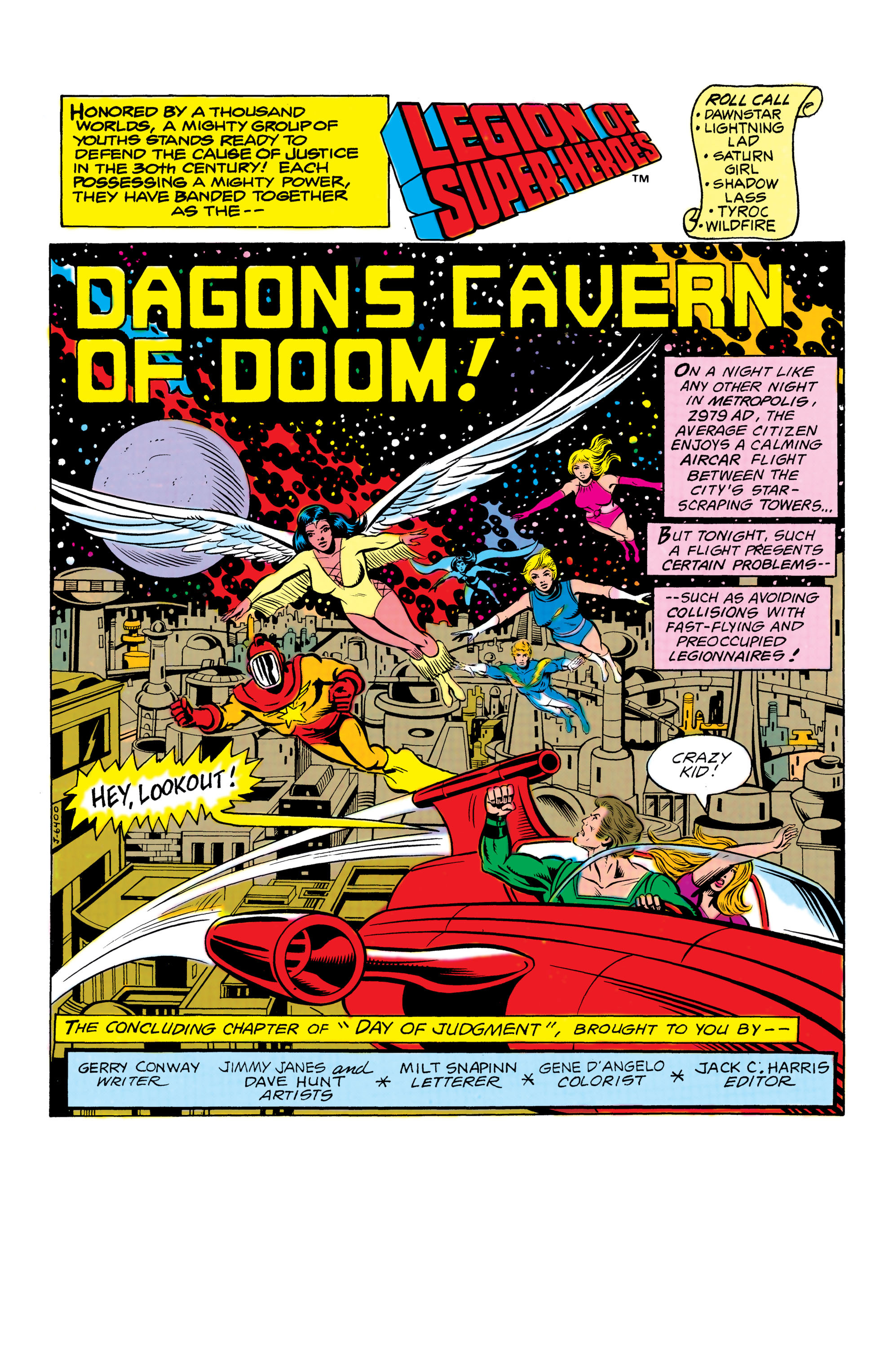 Read online Legion of Super-Heroes (1980) comic -  Issue #264 - 2