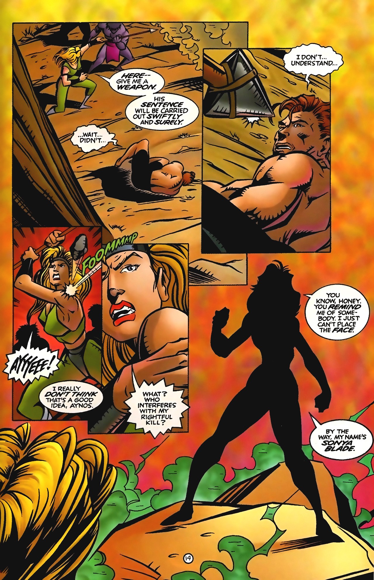 Read online Mortal Kombat (1994) comic -  Issue #4 - 15