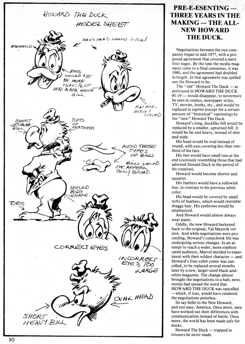 Read online Howard the Duck (1979) comic -  Issue #8 - 30