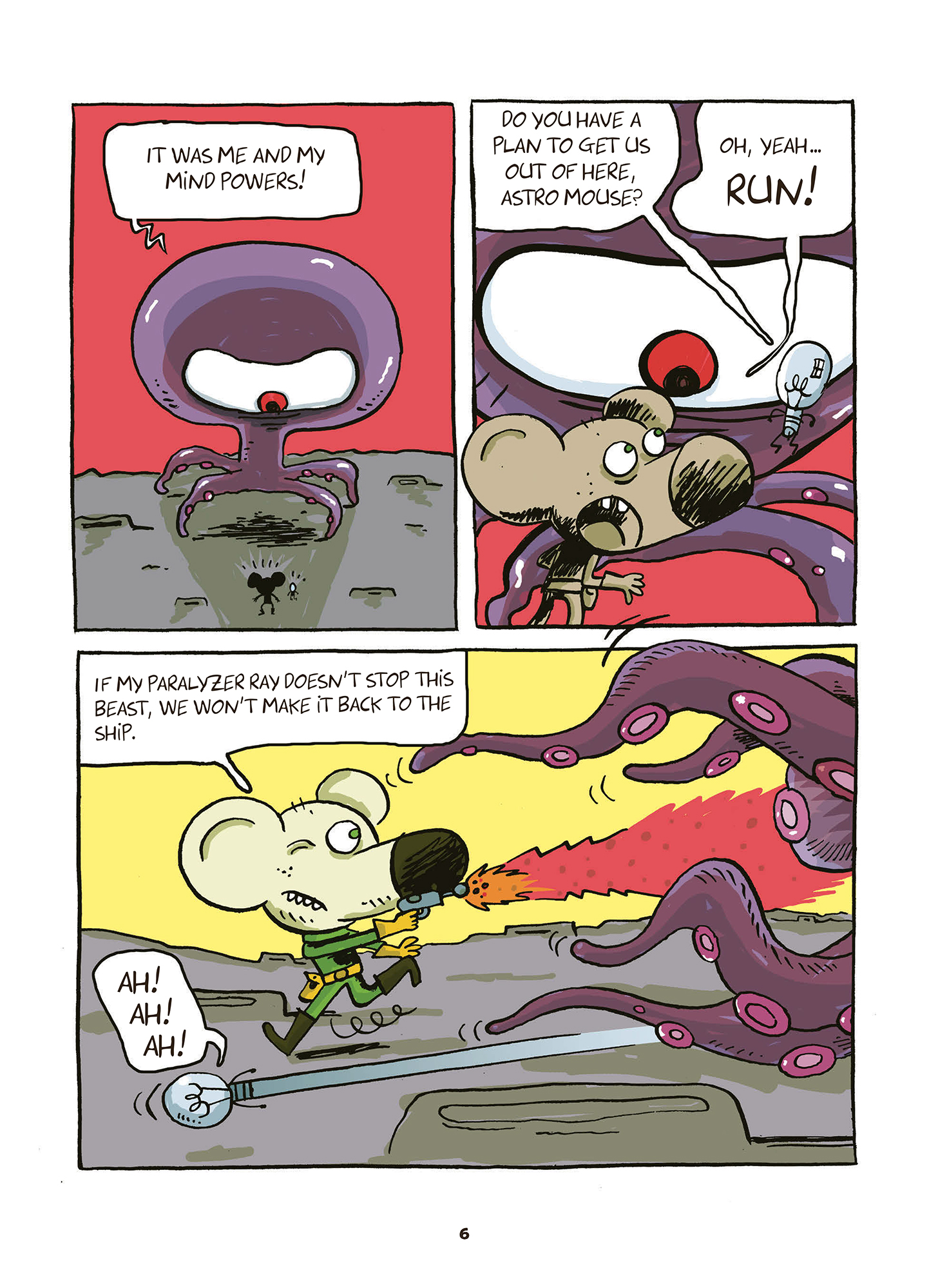 Read online Astro Mouse and Light Bulb comic -  Issue # TPB - 8