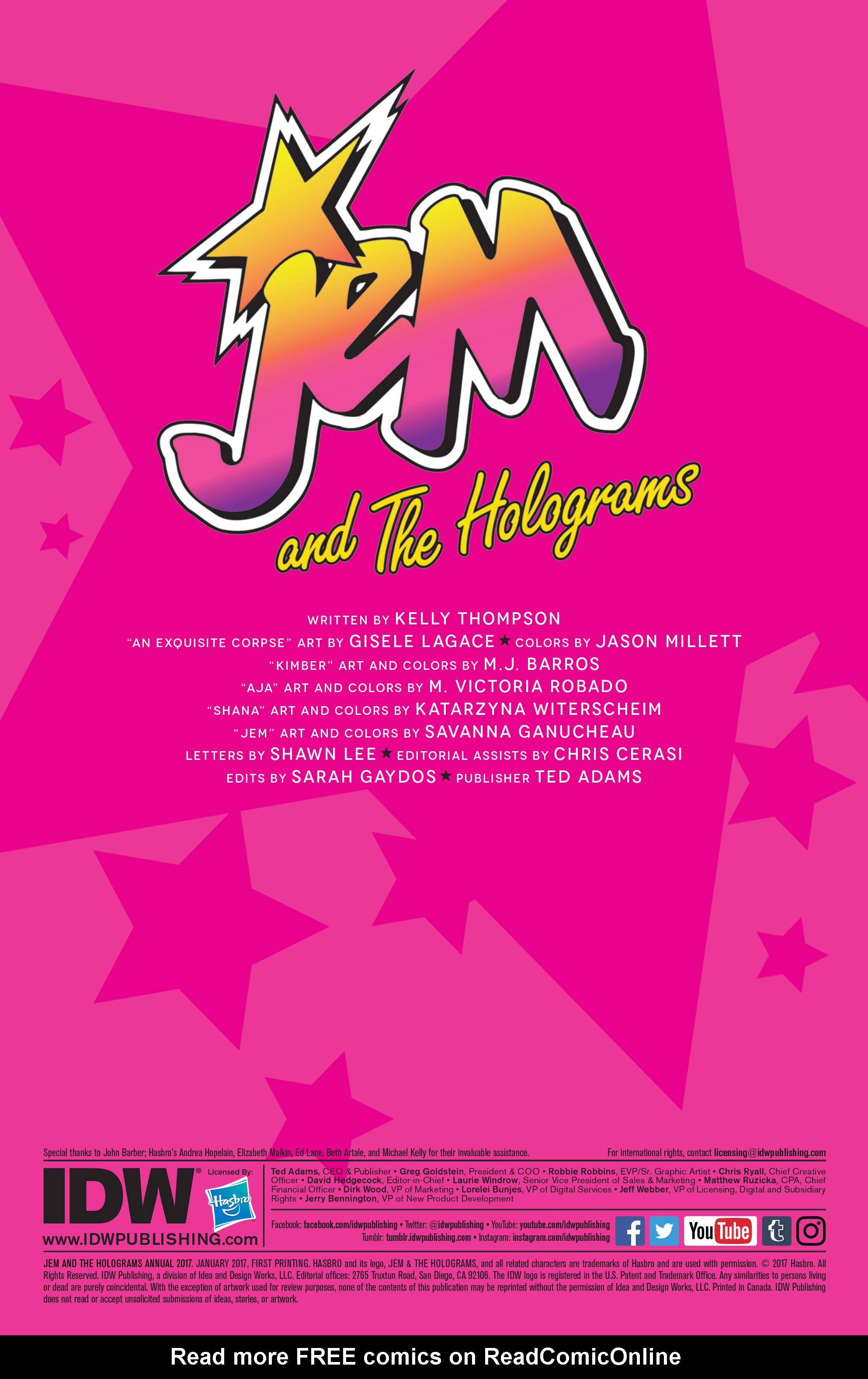 Read online Jem and The Holograms comic -  Issue #26 - 35