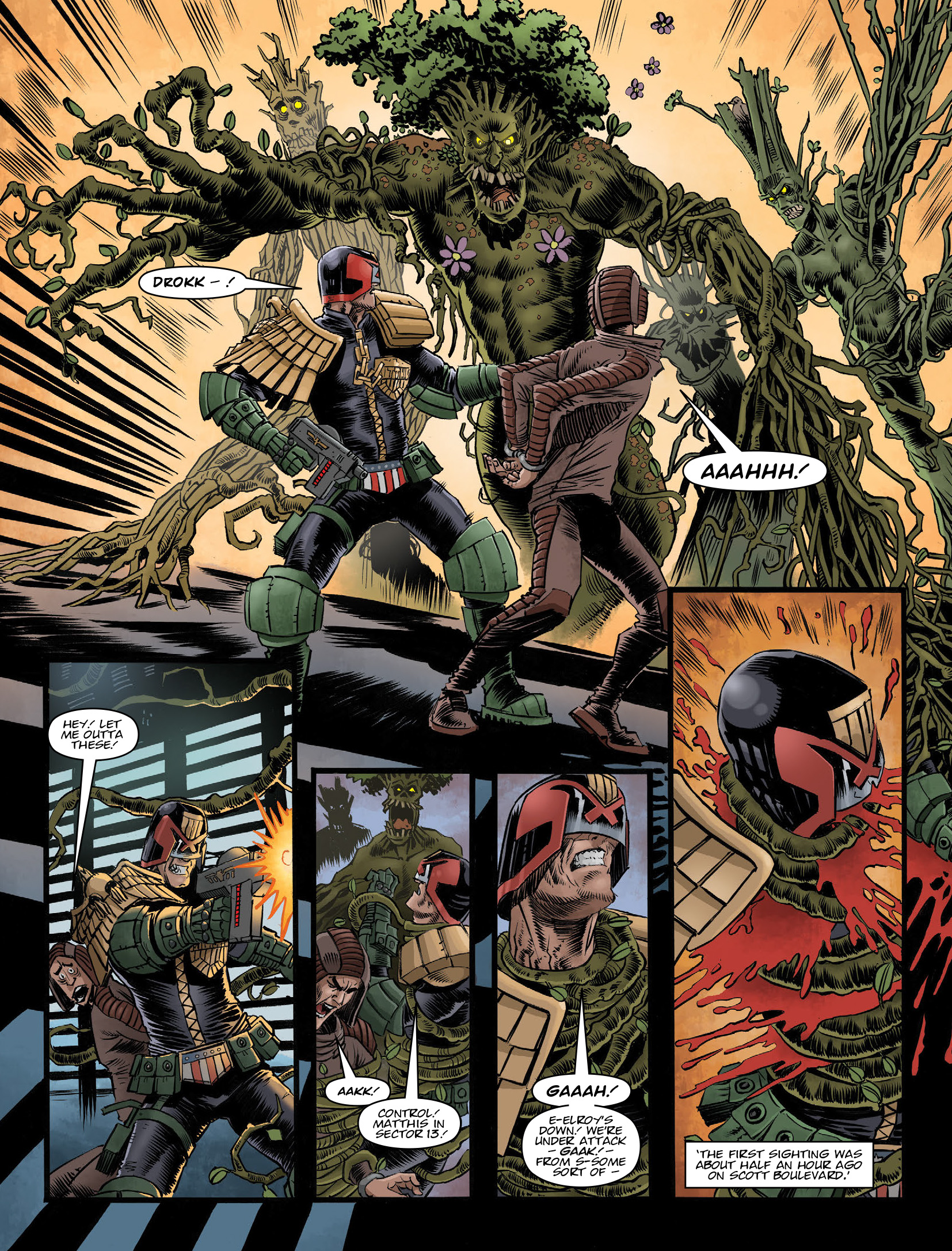 Read online Judge Dredd Megazine (Vol. 5) comic -  Issue #405 - 6