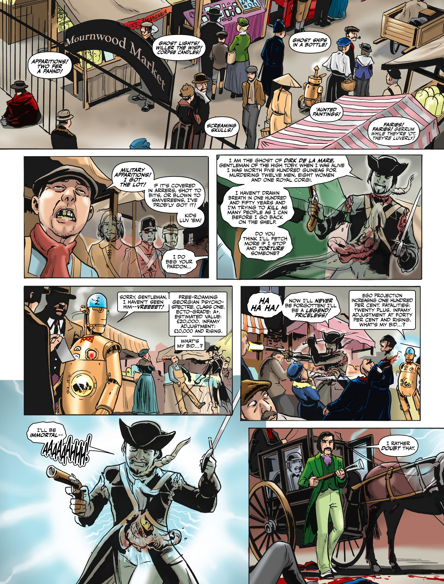 Read online Dandridge: Return of the Chap comic -  Issue # TPB - 8