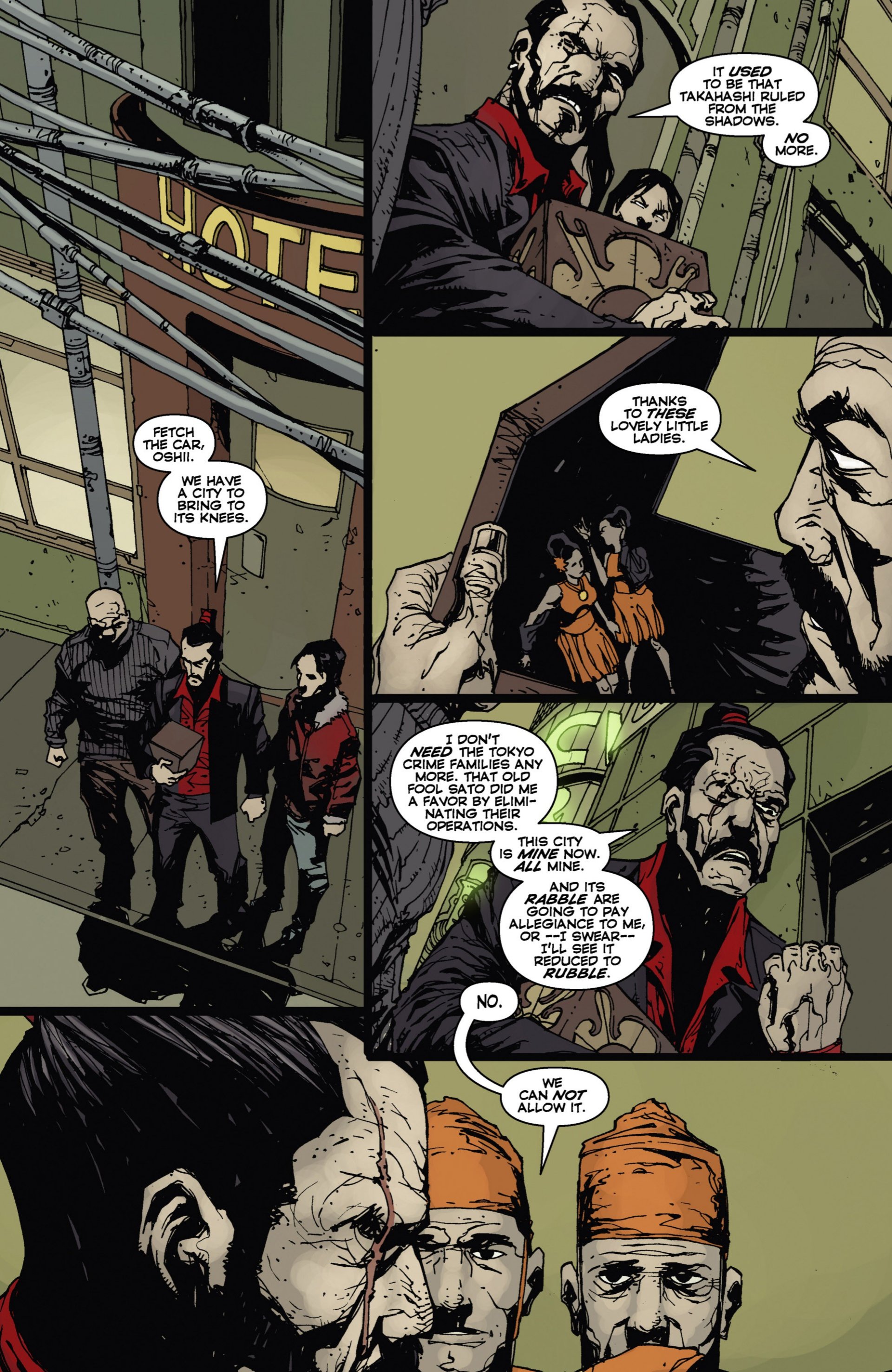 Read online Godzilla: Gangsters and Goliaths comic -  Issue # Full - 87