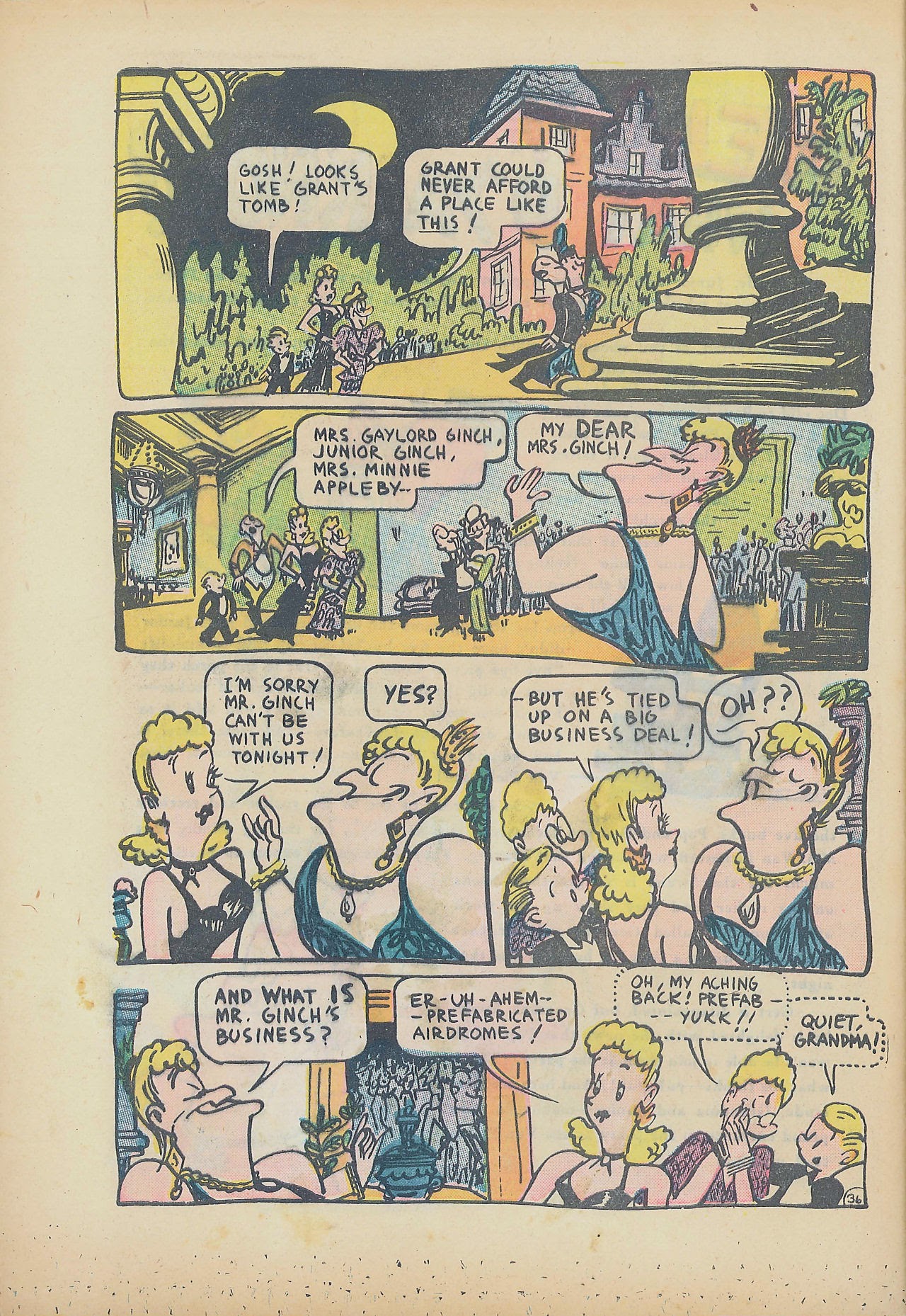 Read online Milt Gross Funnies comic -  Issue #1 - 38