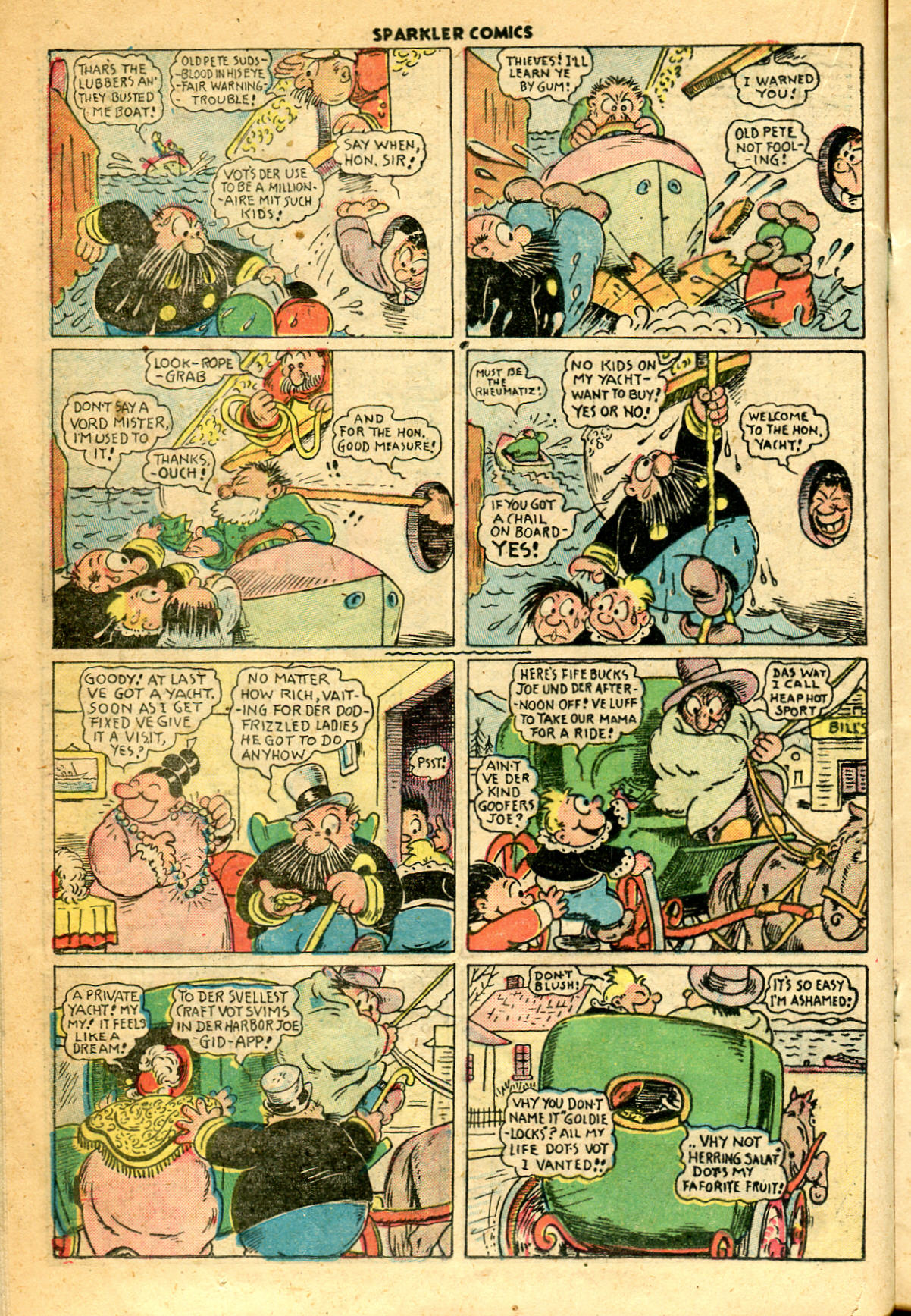 Read online Sparkler Comics comic -  Issue #82 - 24