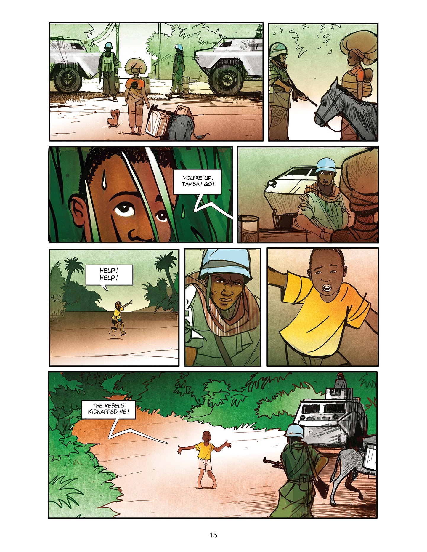 Read online Tamba, Child Soldier comic -  Issue # TPB - 16