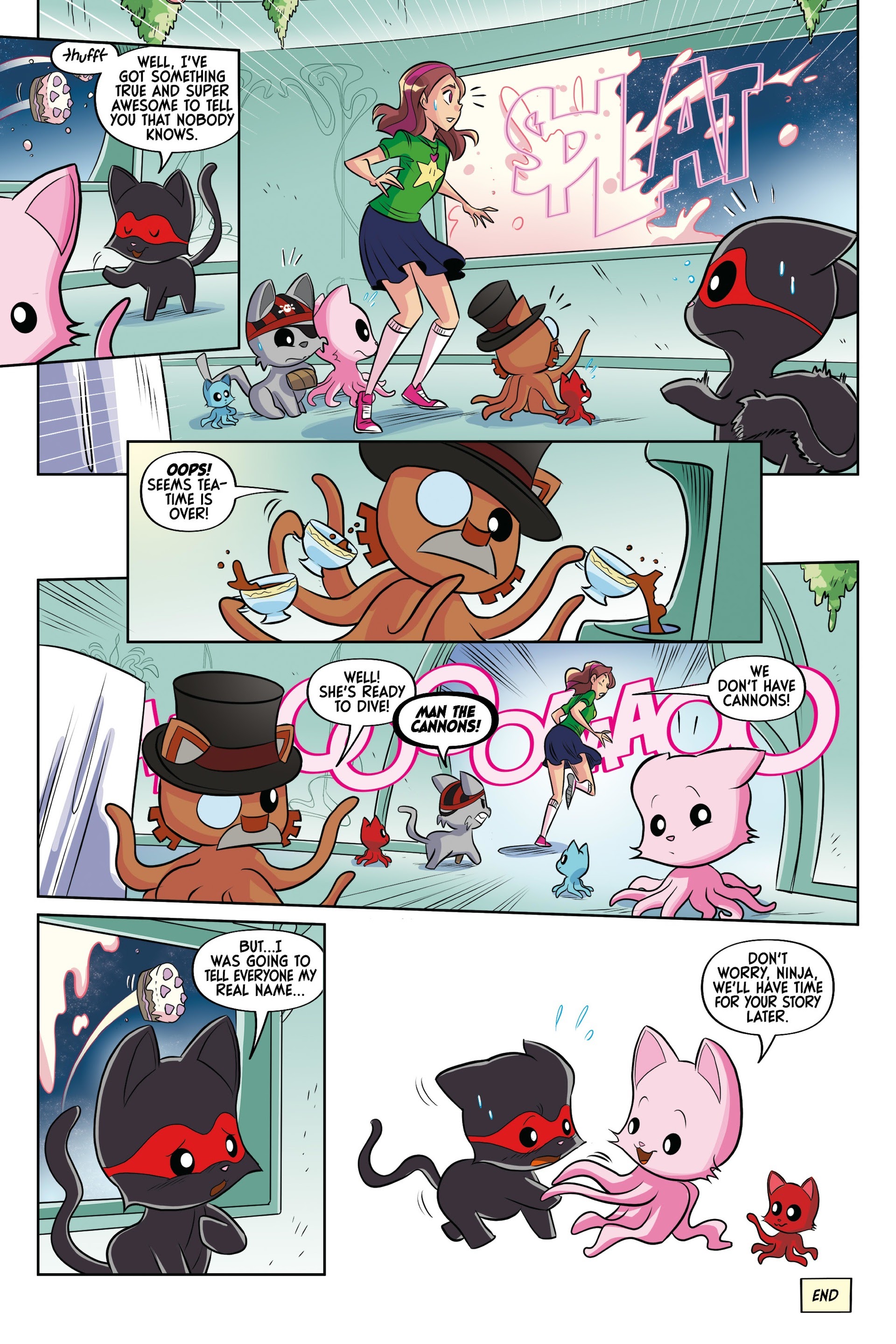 Read online Tentacle Kitty: Tales Around the Teacup comic -  Issue # TPB - 103