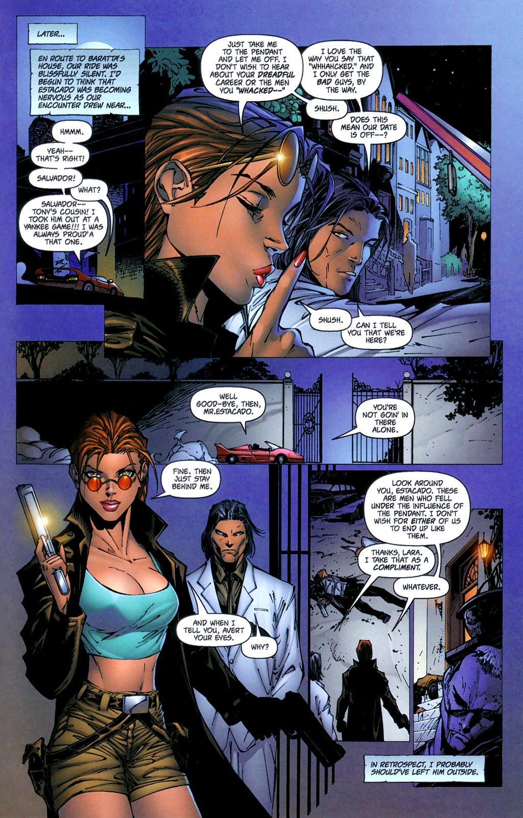 Read online The Darkness and Tomb Raider comic -  Issue # Full - 24