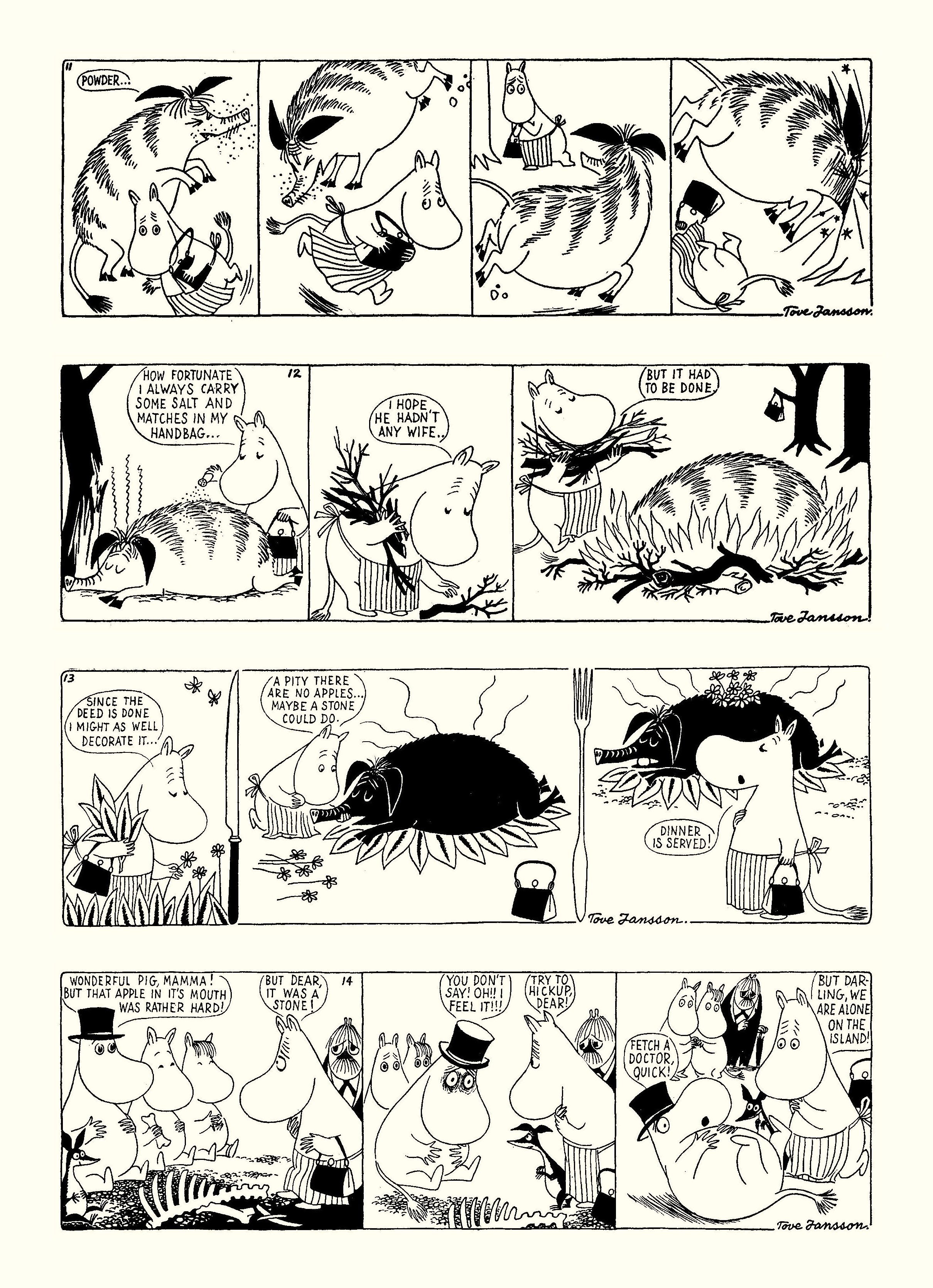 Read online Moomin: The Complete Tove Jansson Comic Strip comic -  Issue # TPB 1 - 73