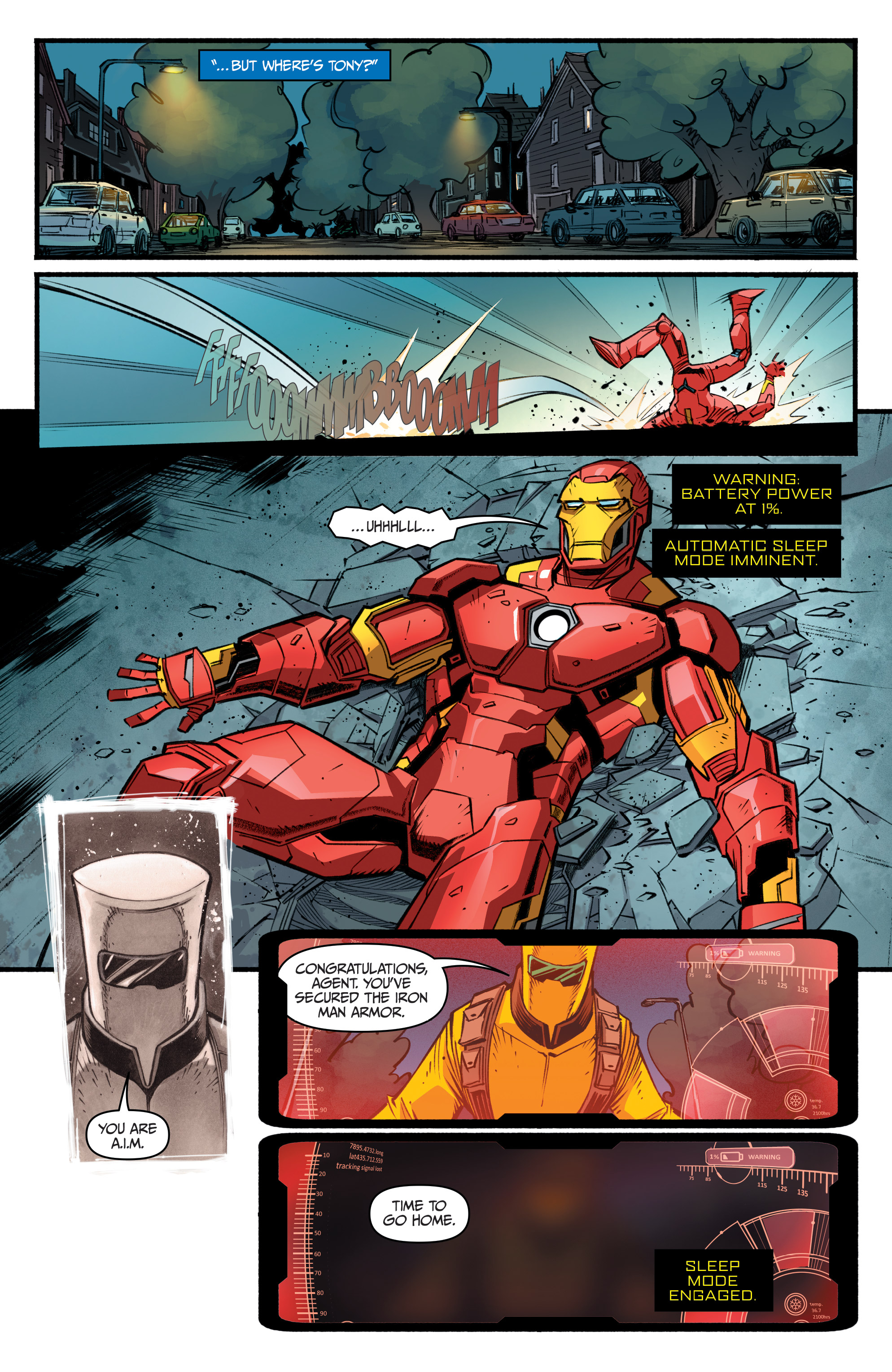 Read online Marvel Action: Avengers comic -  Issue #1 - 20
