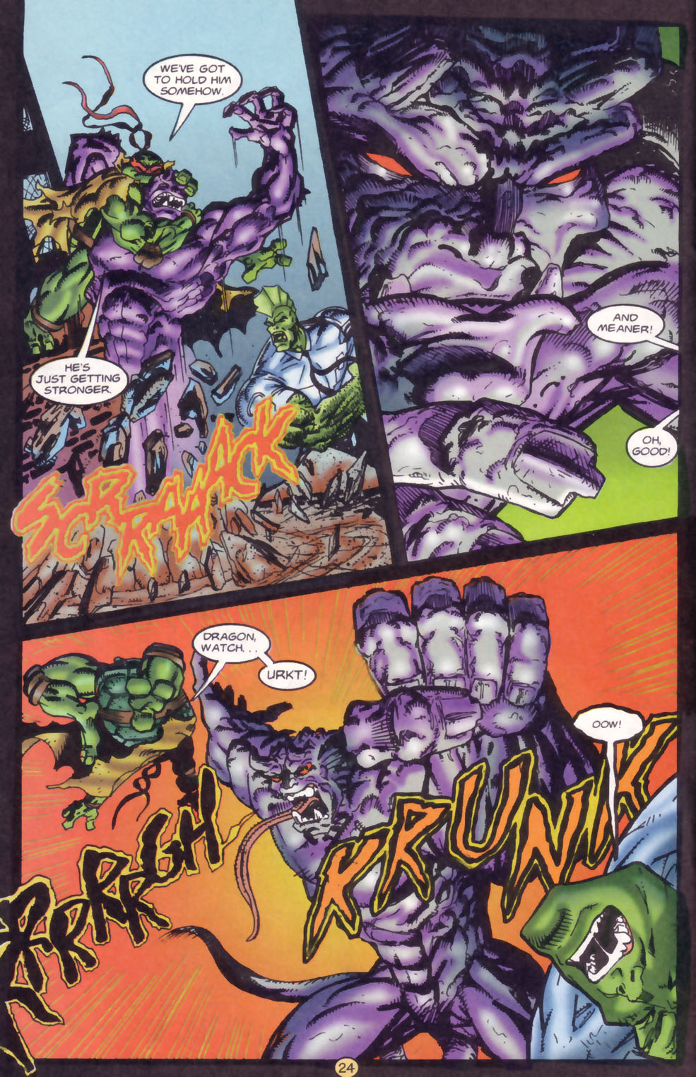 Teenage Mutant Ninja Turtles/Savage Dragon Crossover Full #1 - English 24